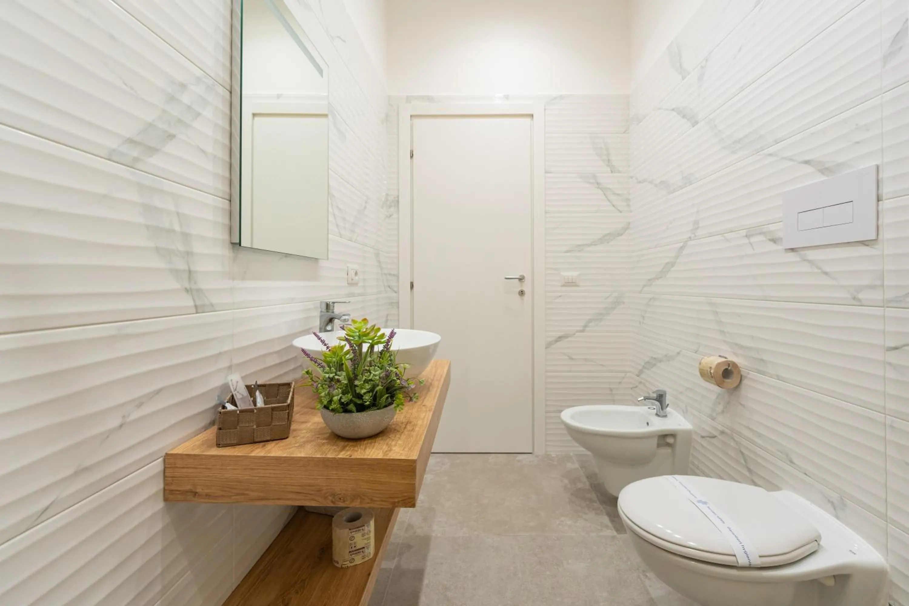 Bathroom in Baia Flegrea Meublè