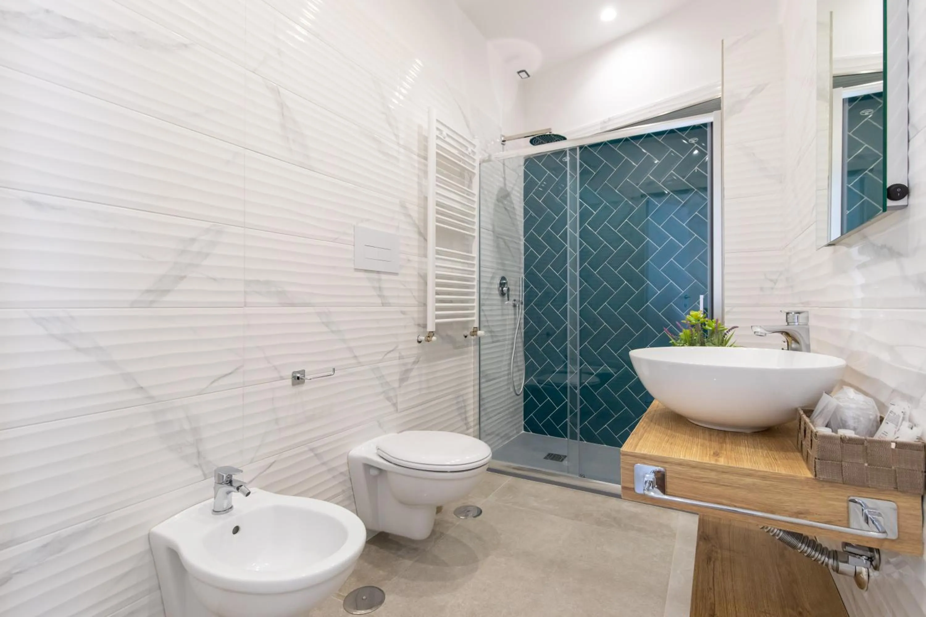 Bathroom in Baia Flegrea Meublè