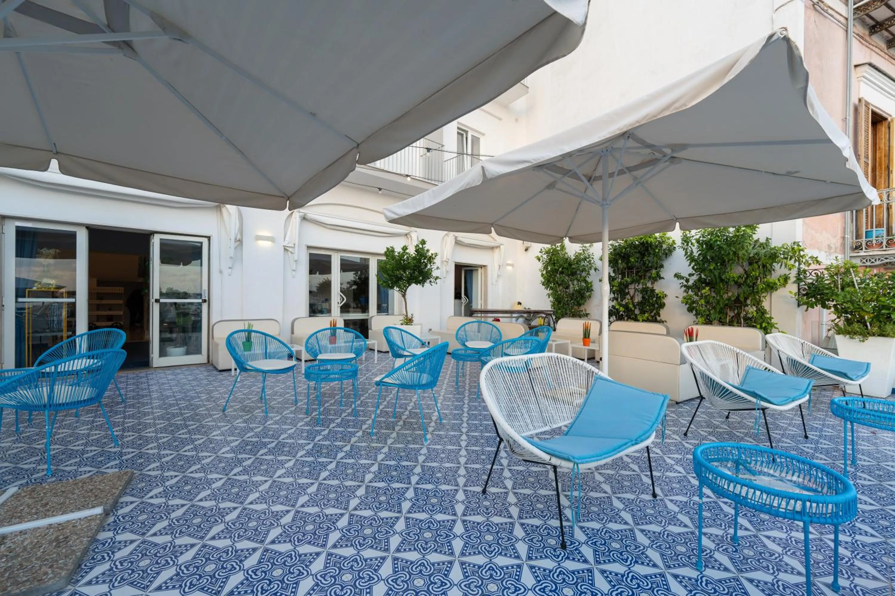 Balcony/Terrace in Baia Flegrea Meublè