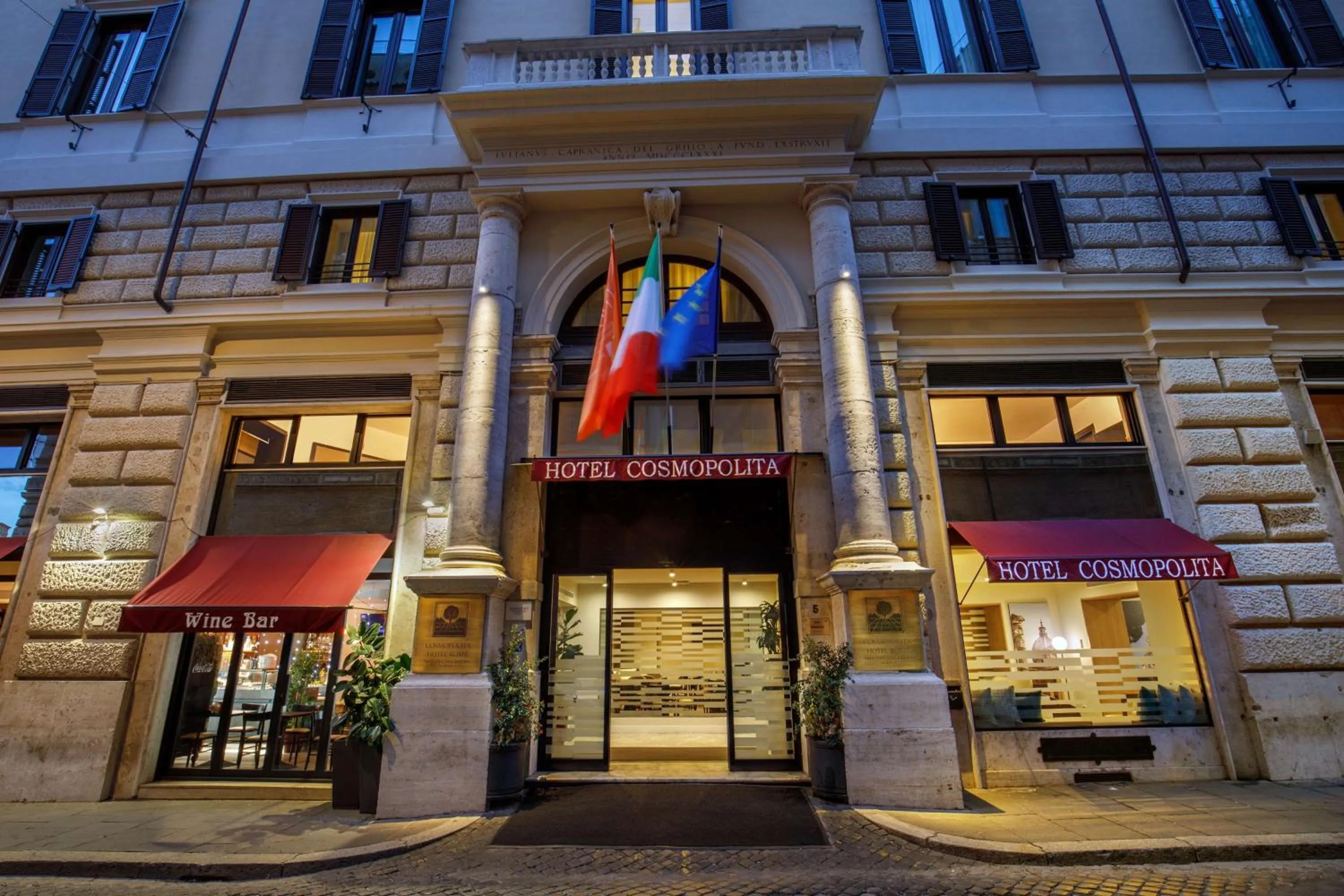 Property building in Cosmopolita Rome Colosseum, Tapestry Collection by Hilton