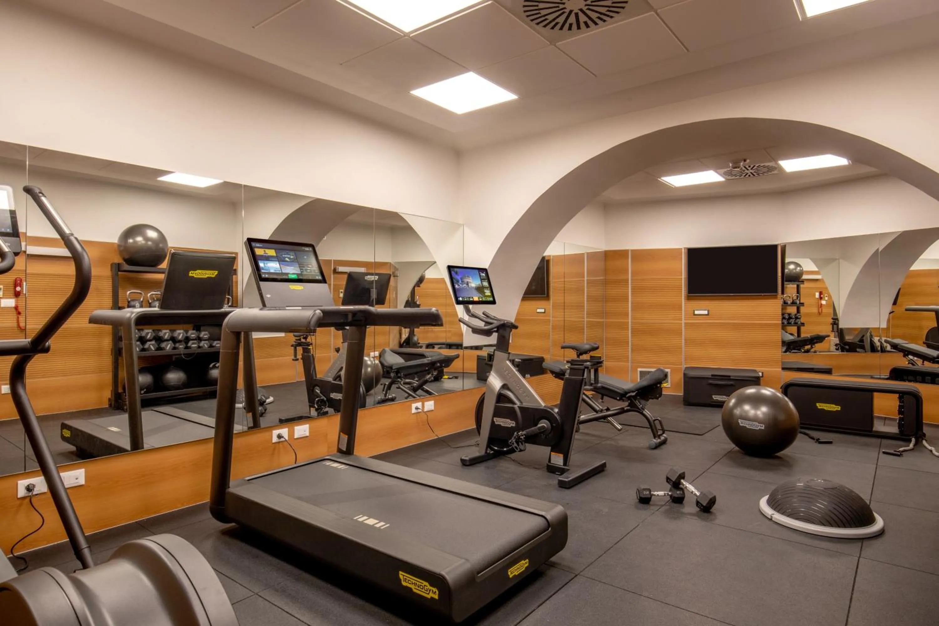 Fitness centre/facilities in Cosmopolita Rome Colosseum, Tapestry Collection by Hilton