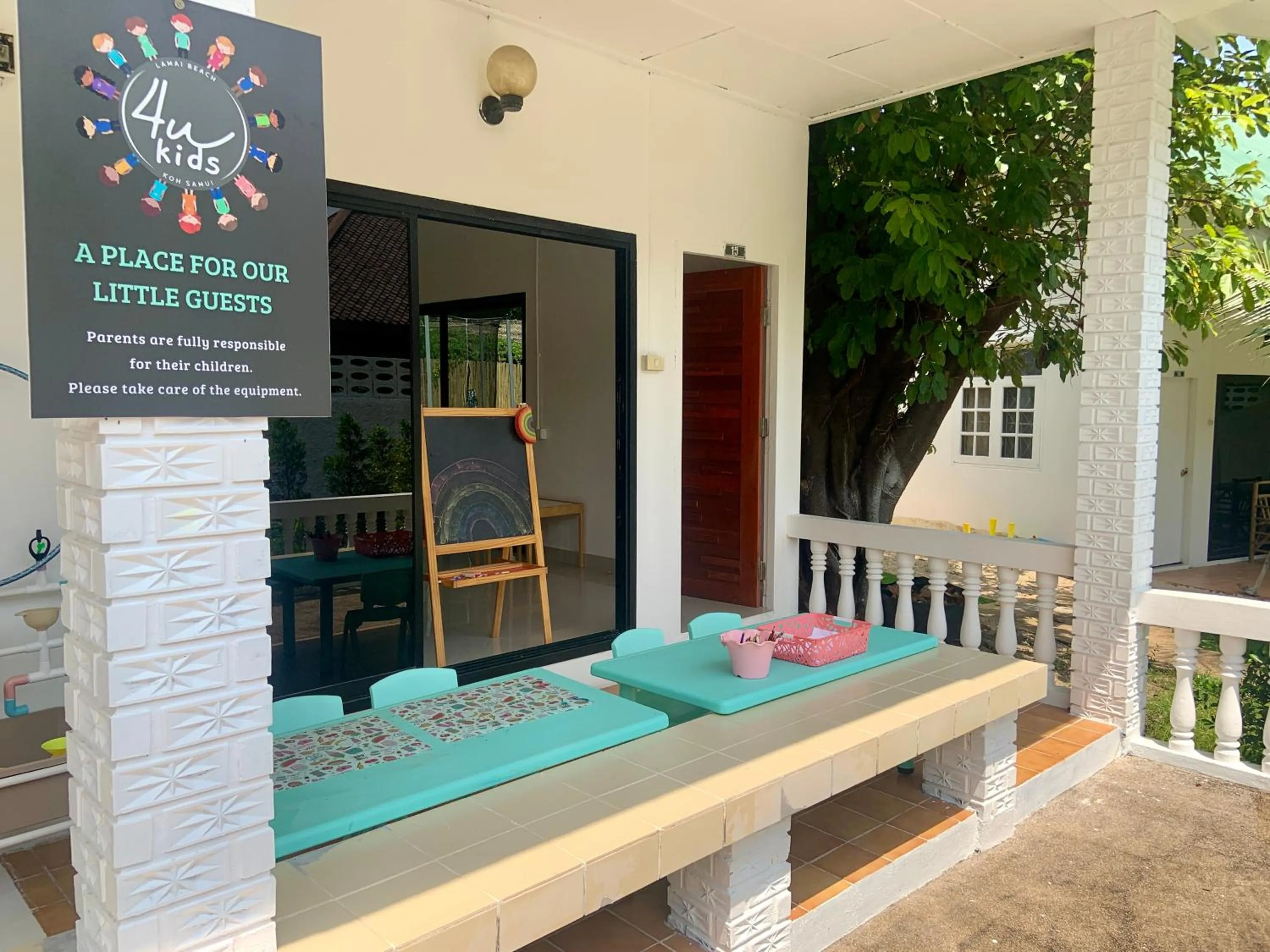 Kids's club in 4U Resort Samui