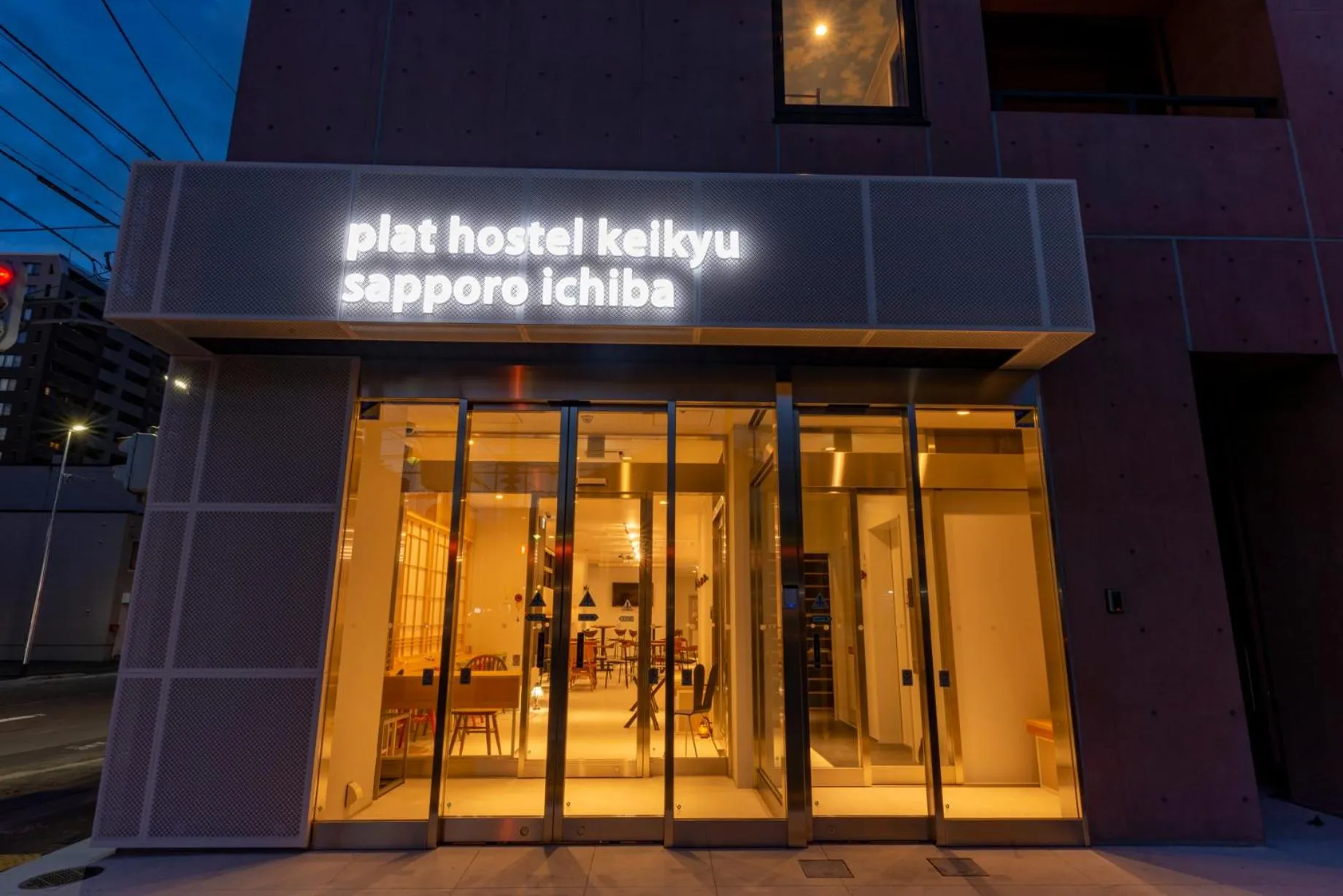 Property building in plat hostel keikyu sapporo ichiba