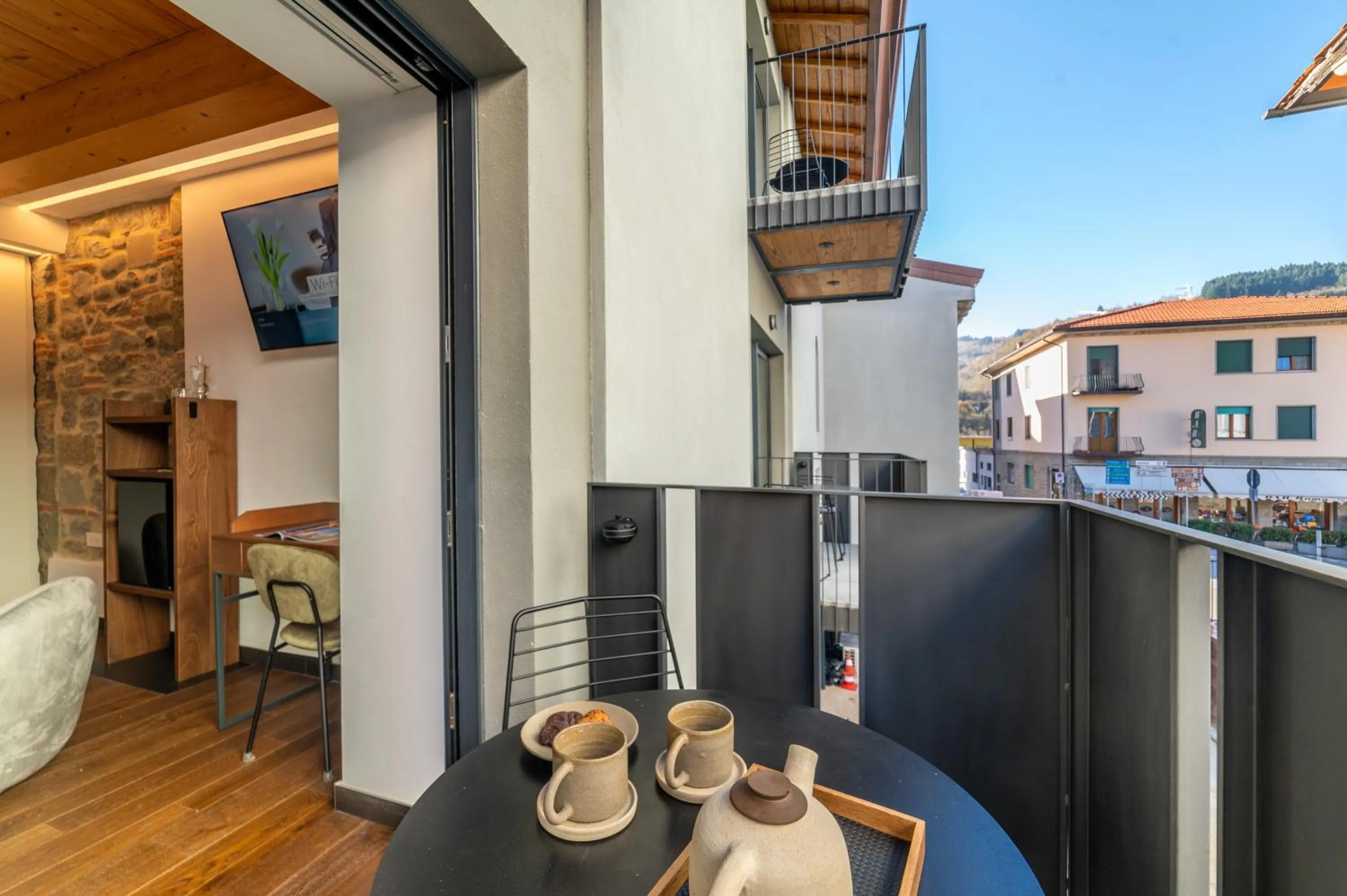 Balcony/Terrace in Via Roma 33 Tuscany Boutique Hotel & Spa - Adults Only