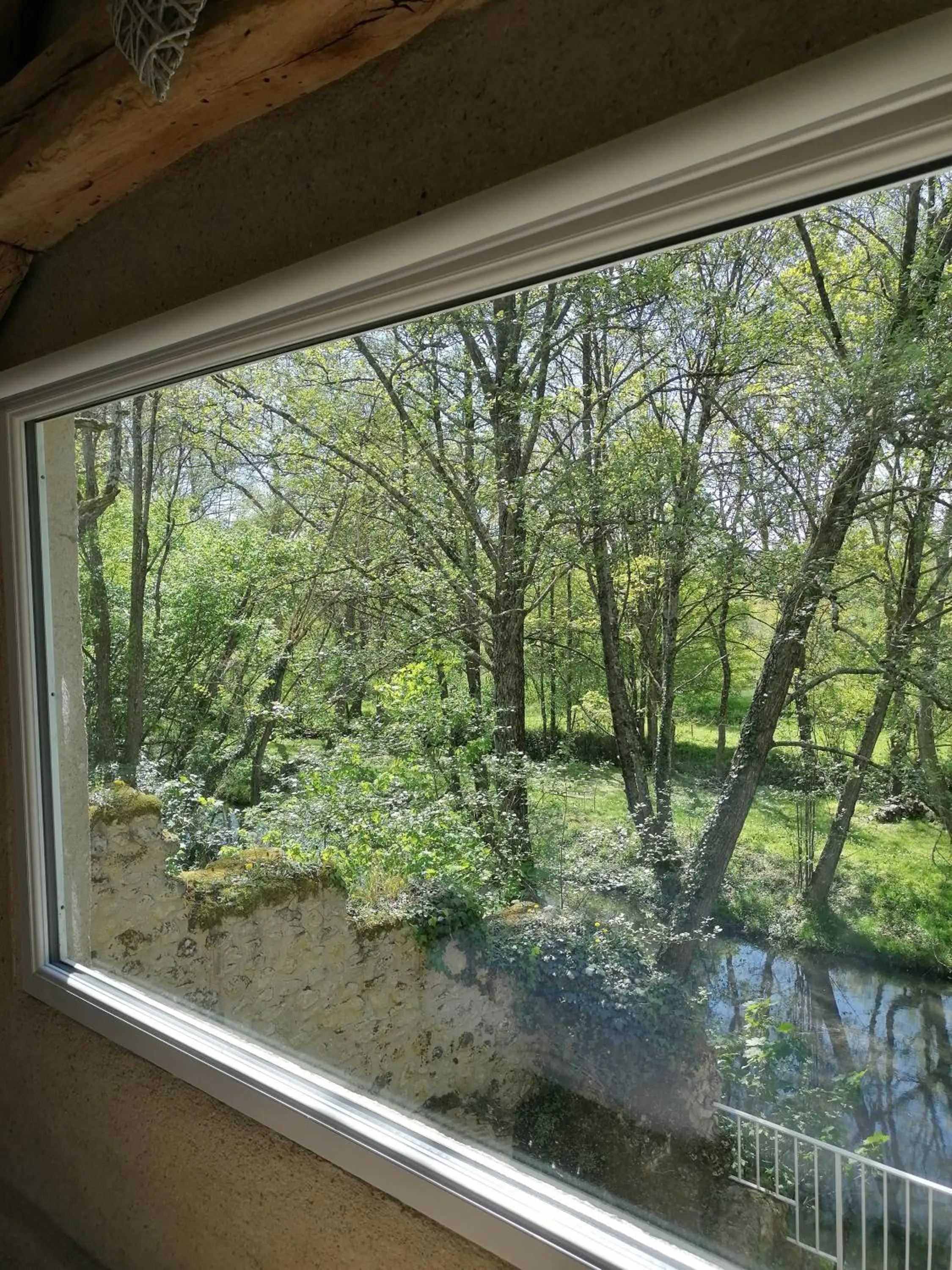 View (from property/room) in Le moulin du Mesnil