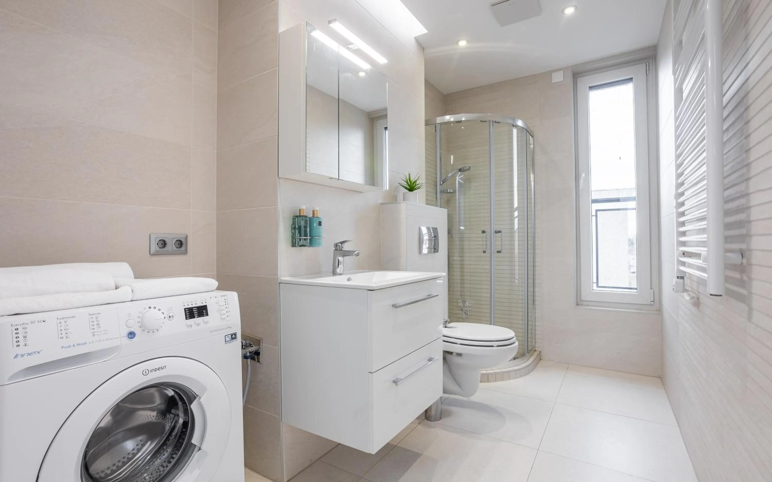 Bathroom in Avand Apartments Debrecen