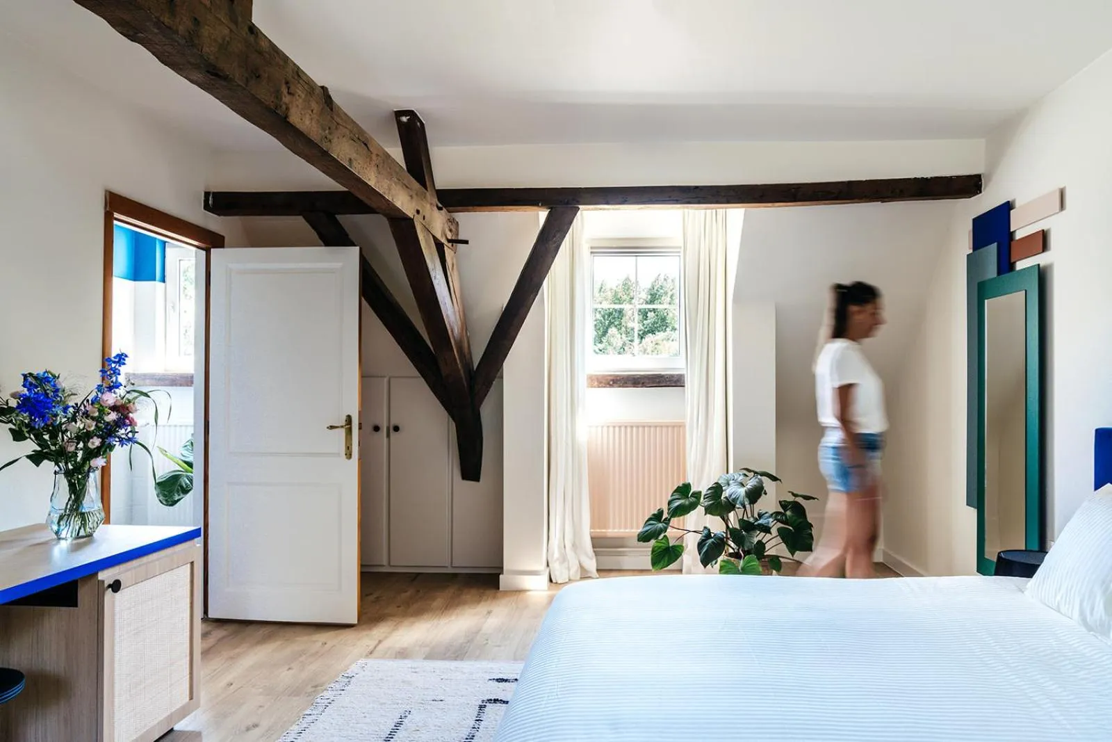 Bed in Villa Parkbos