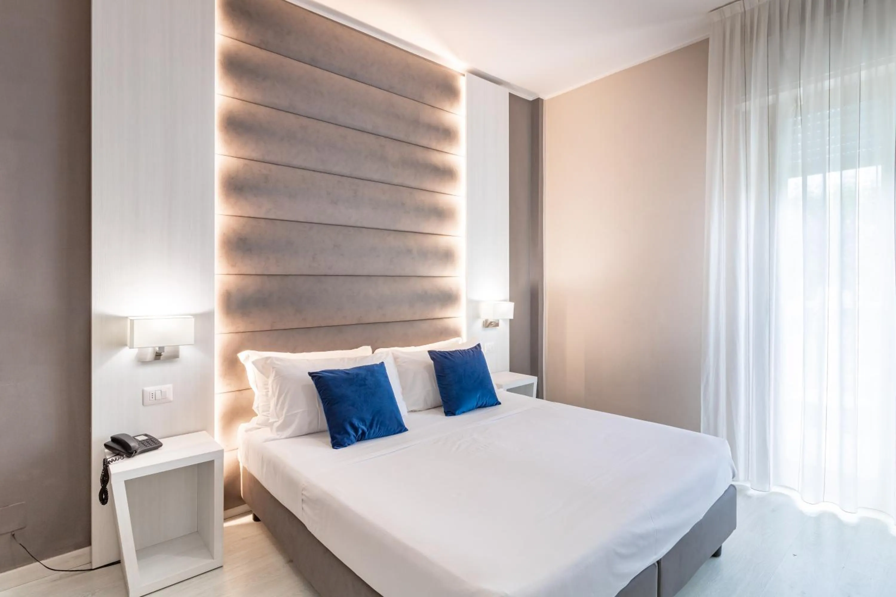 Bed in Hotel Biancamano