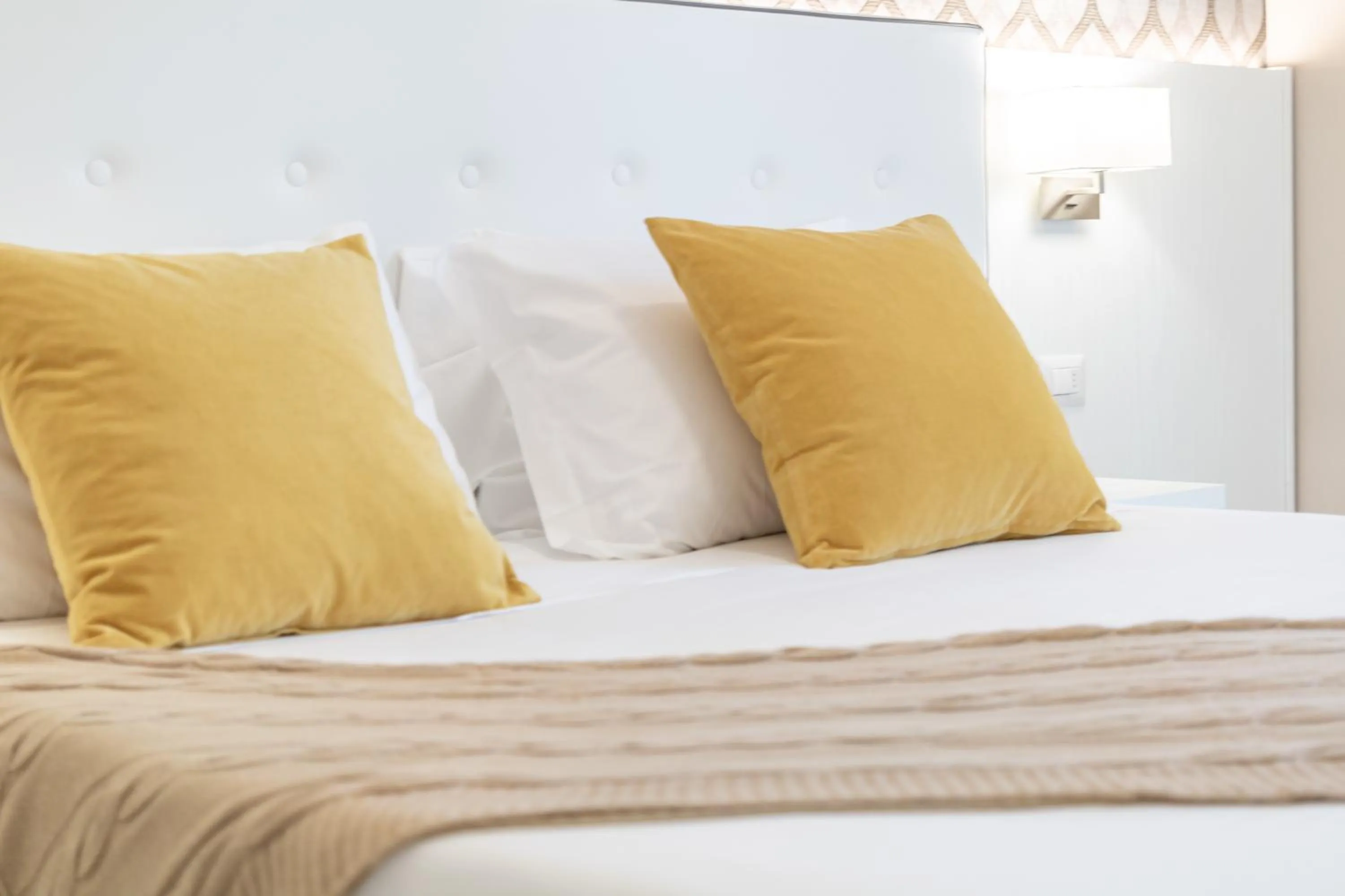 Bed in Hotel Biancamano