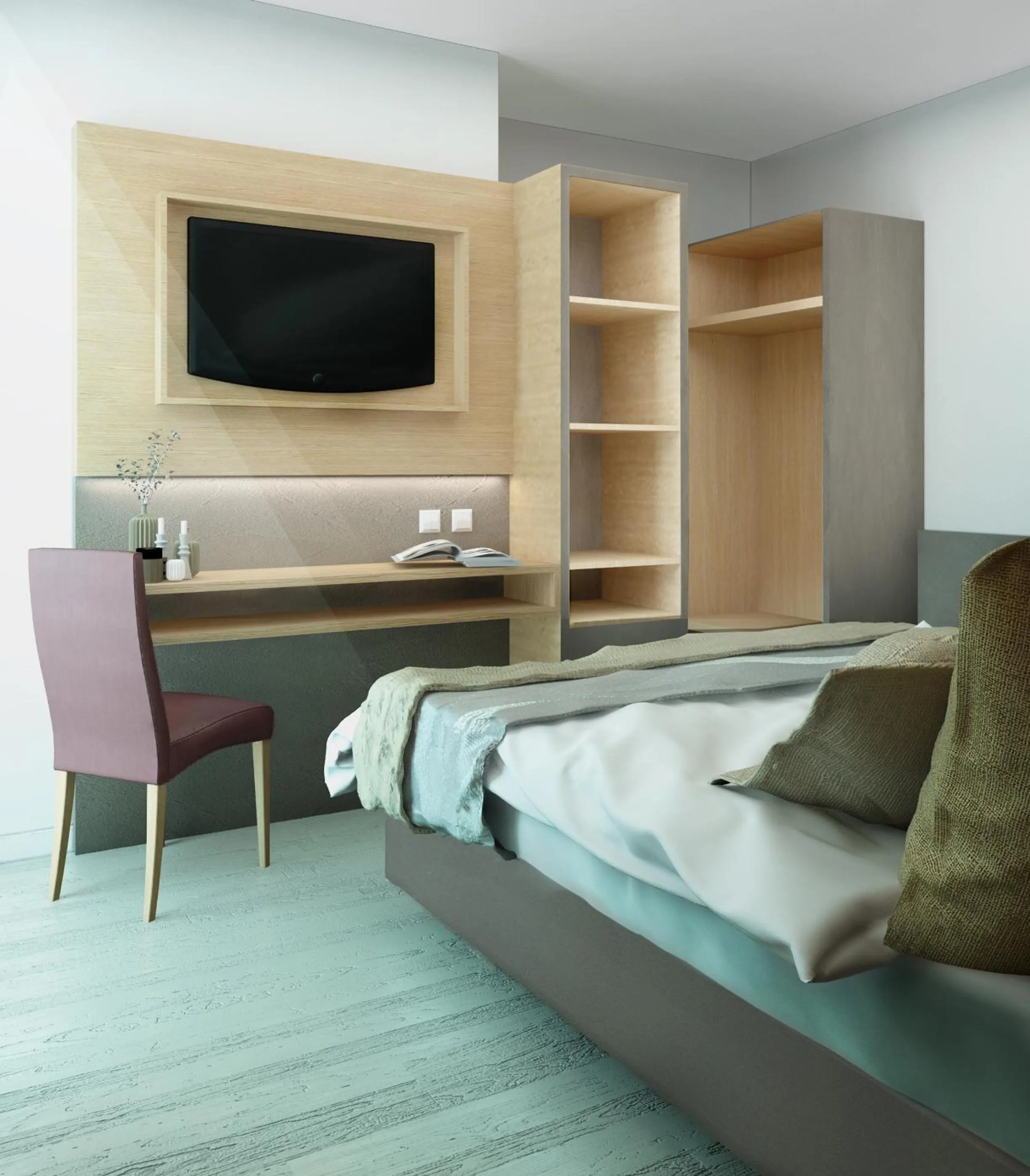 Photo of the whole room in Hotel Biancamano