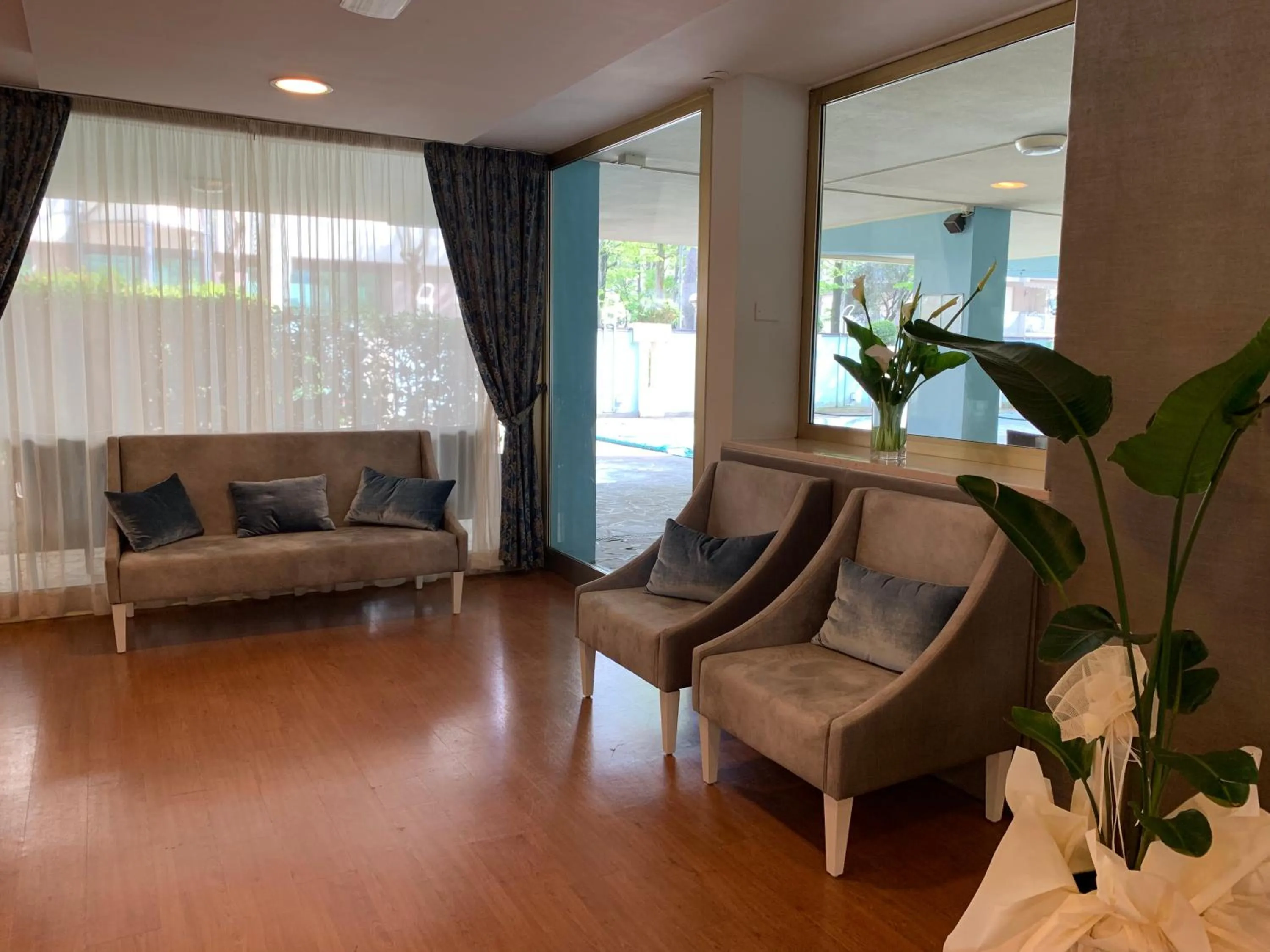 Lobby or reception in Hotel Biancamano