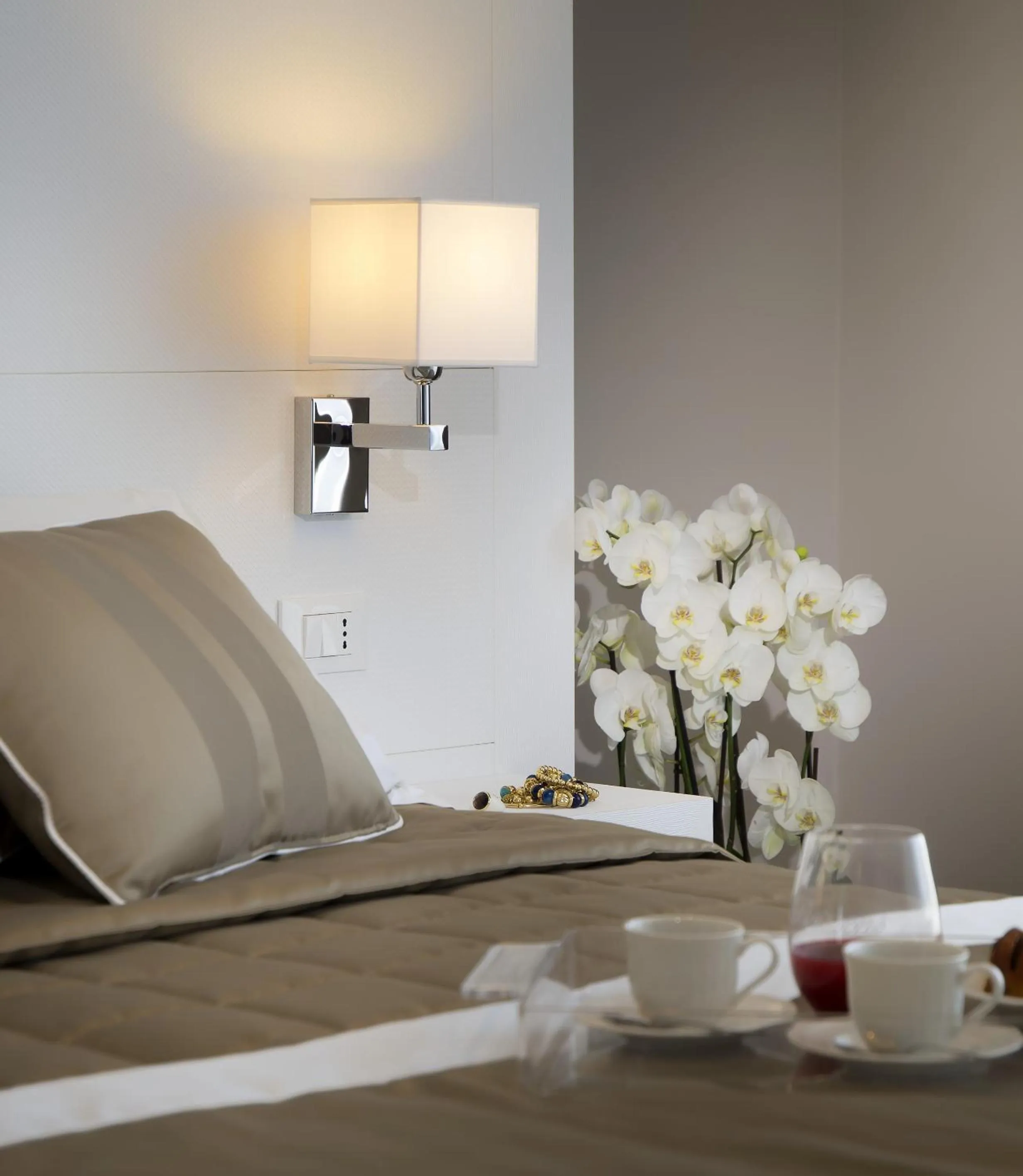 Bed in Hotel Biancamano