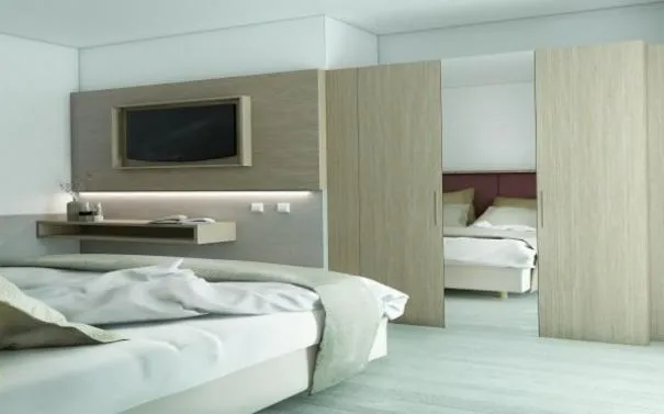 Bedroom, Bed in Hotel Biancamano