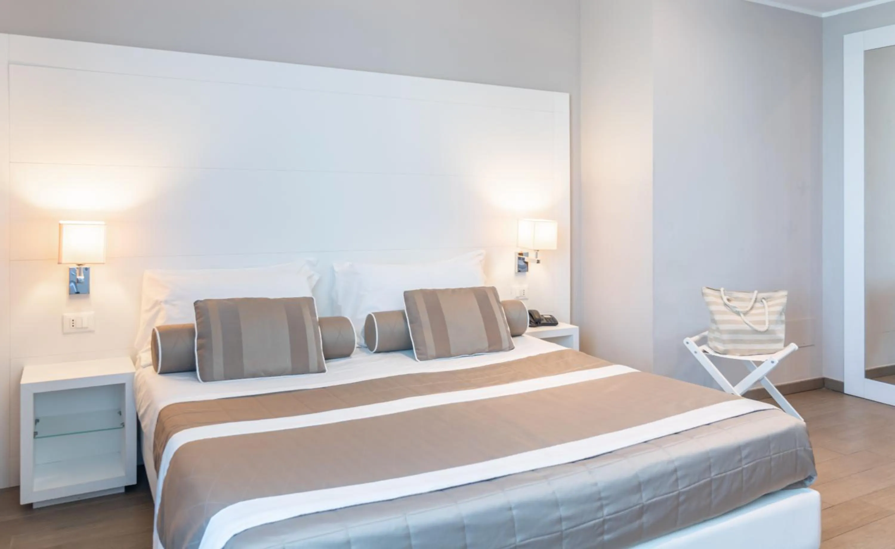 Bed in Hotel Biancamano