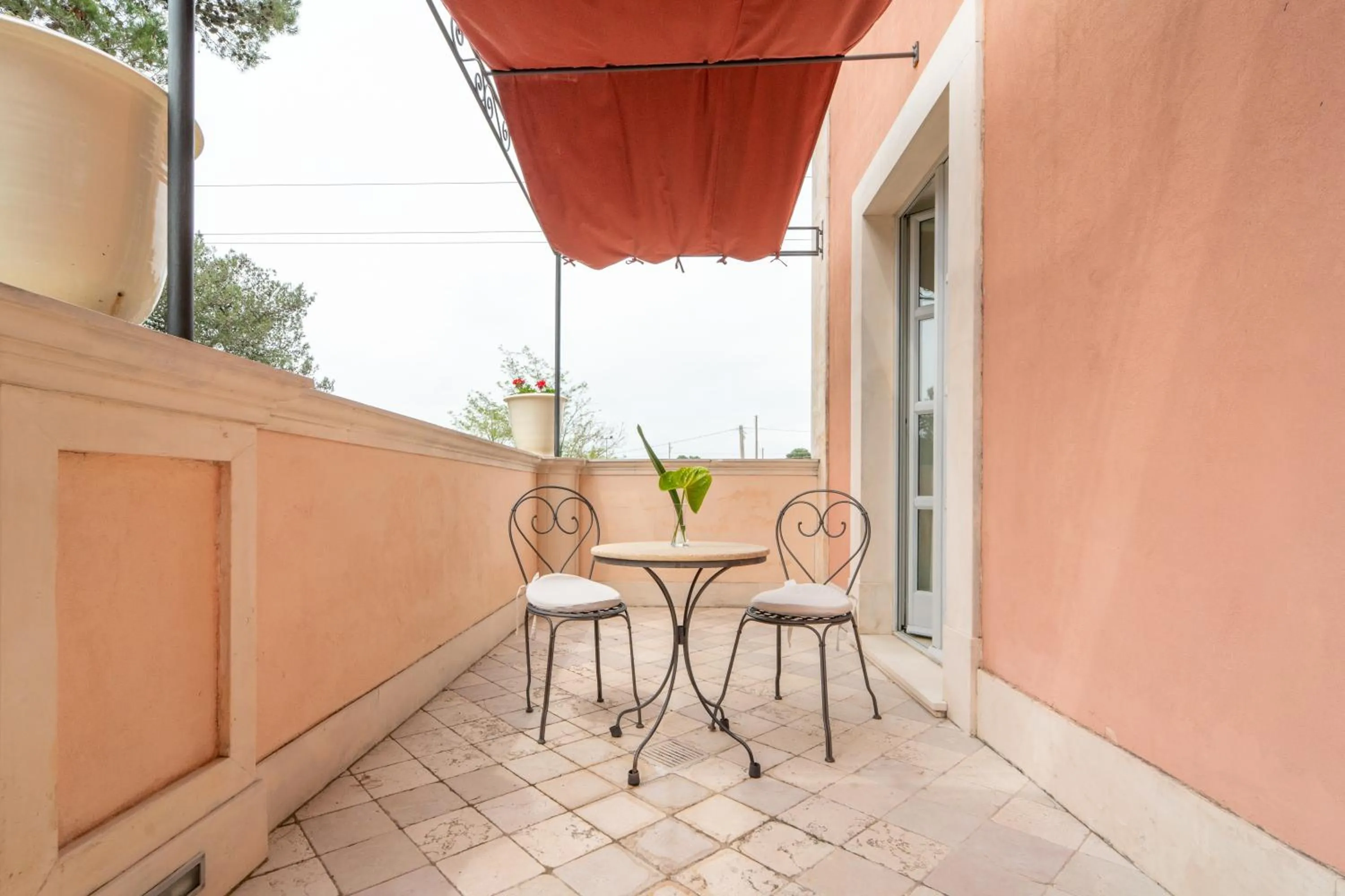 Balcony/Terrace in Relais Villa San Martino