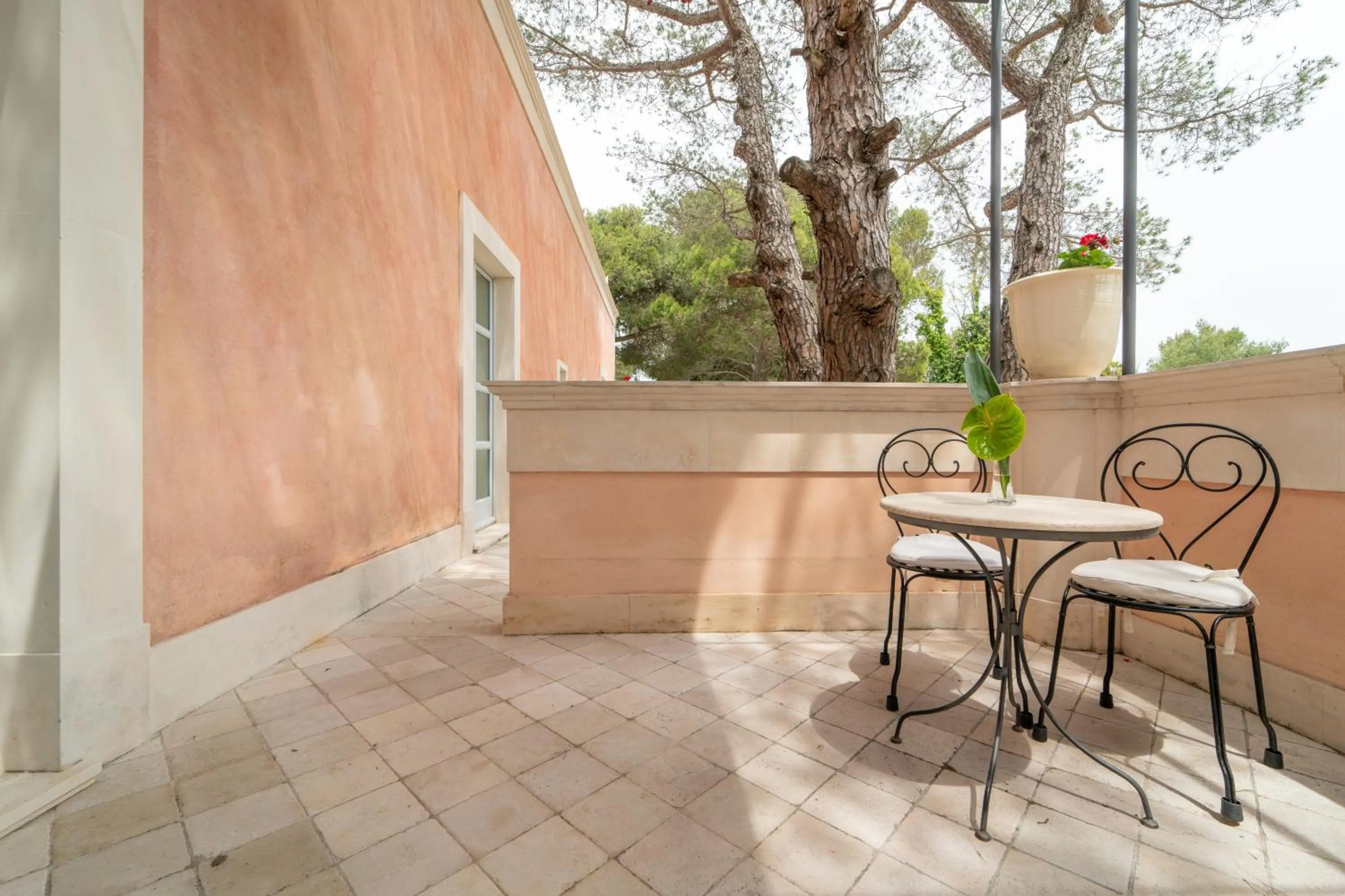 Balcony/Terrace in Relais Villa San Martino