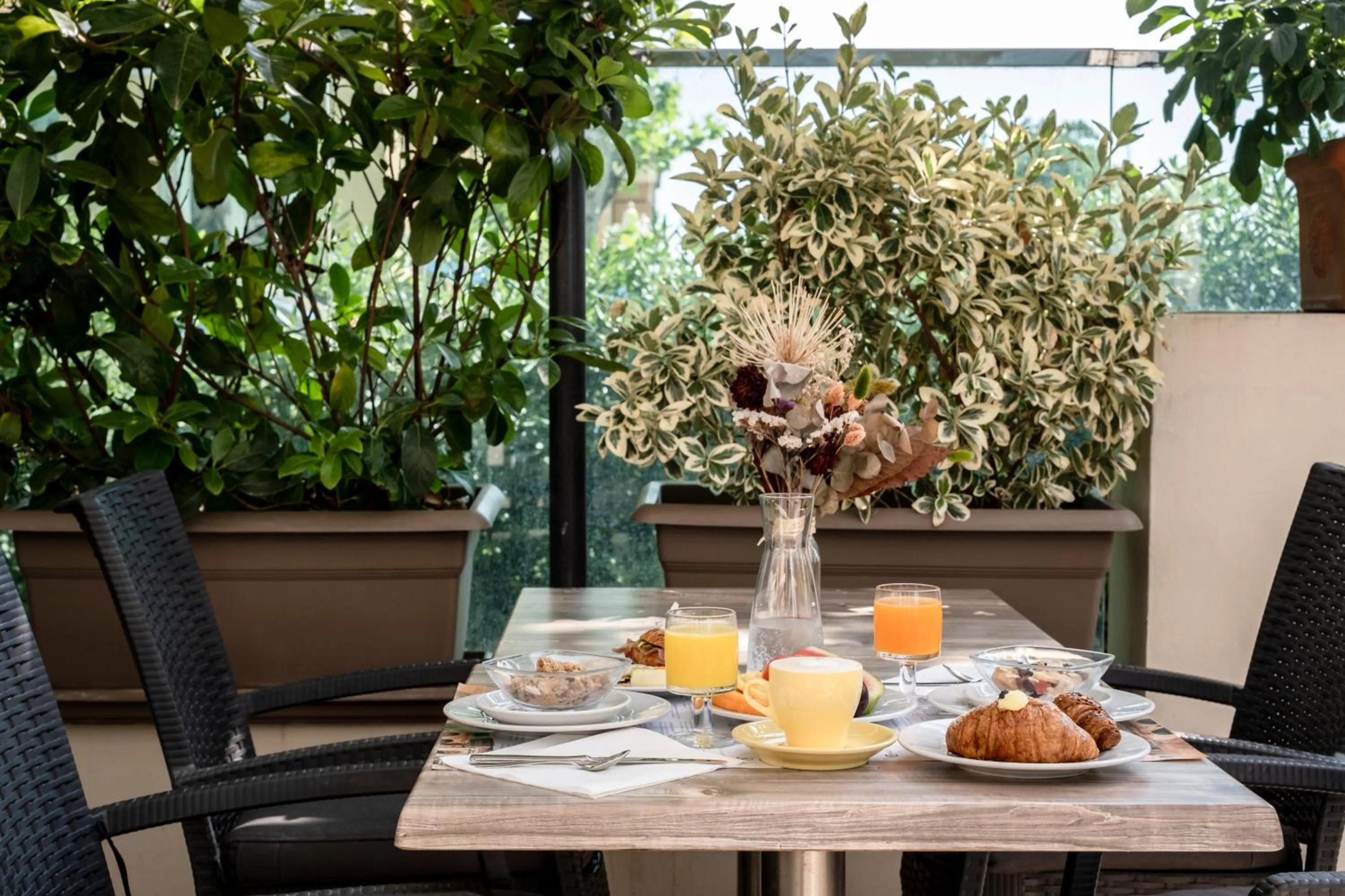 Breakfast in Hotel Cristallo