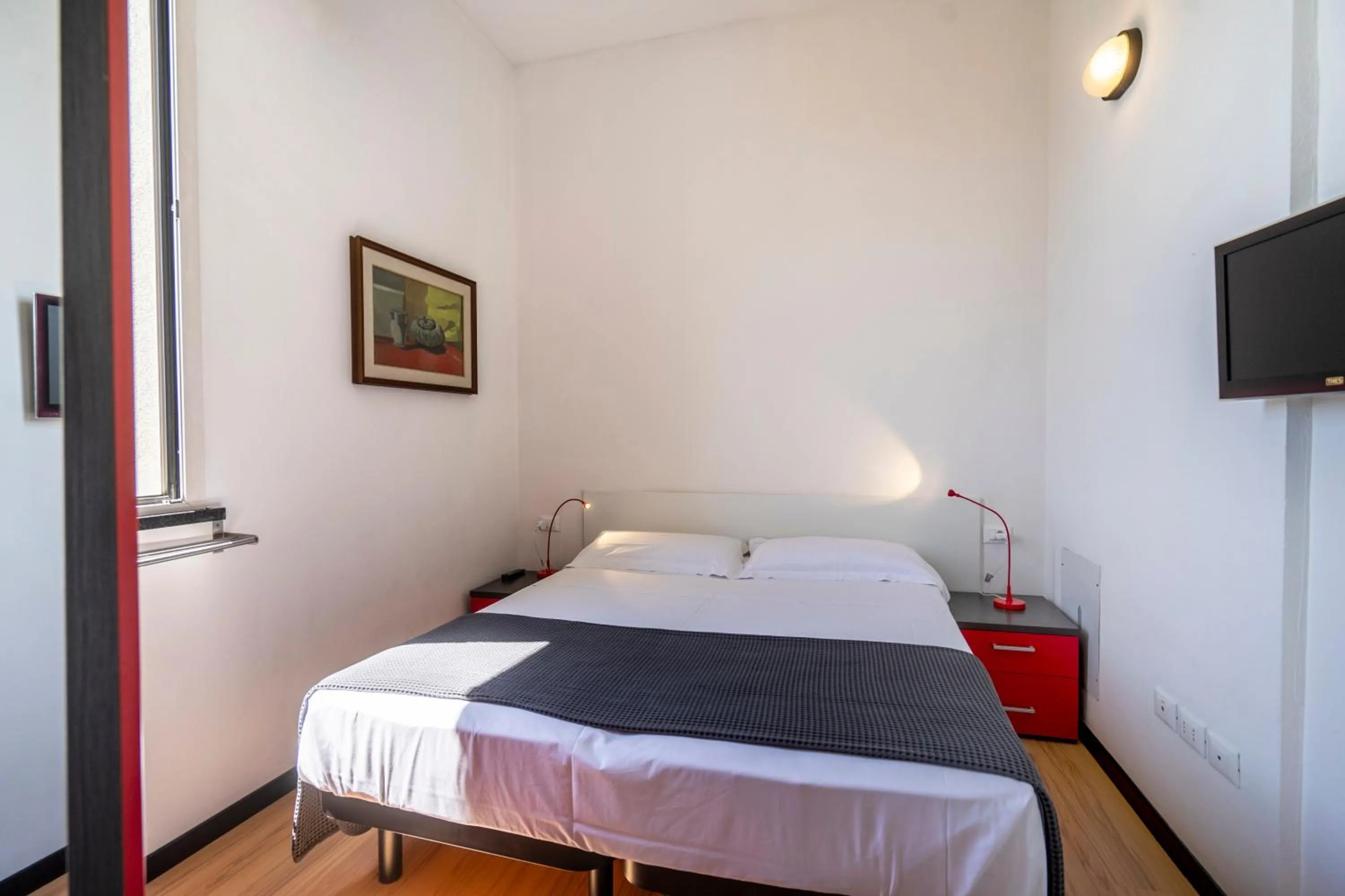 Bed in Hotel Cristallo