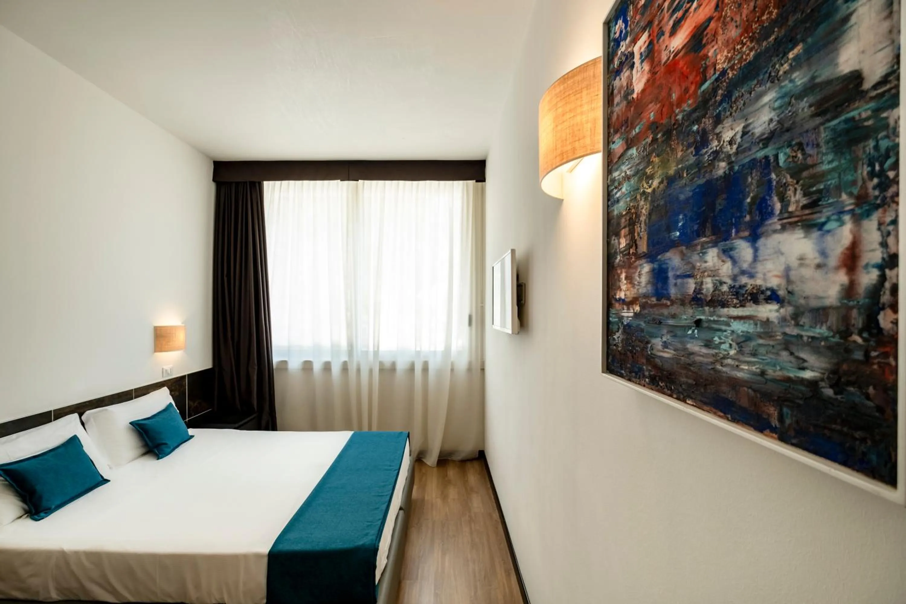 Bedroom, Bed in Hotel Cristallo