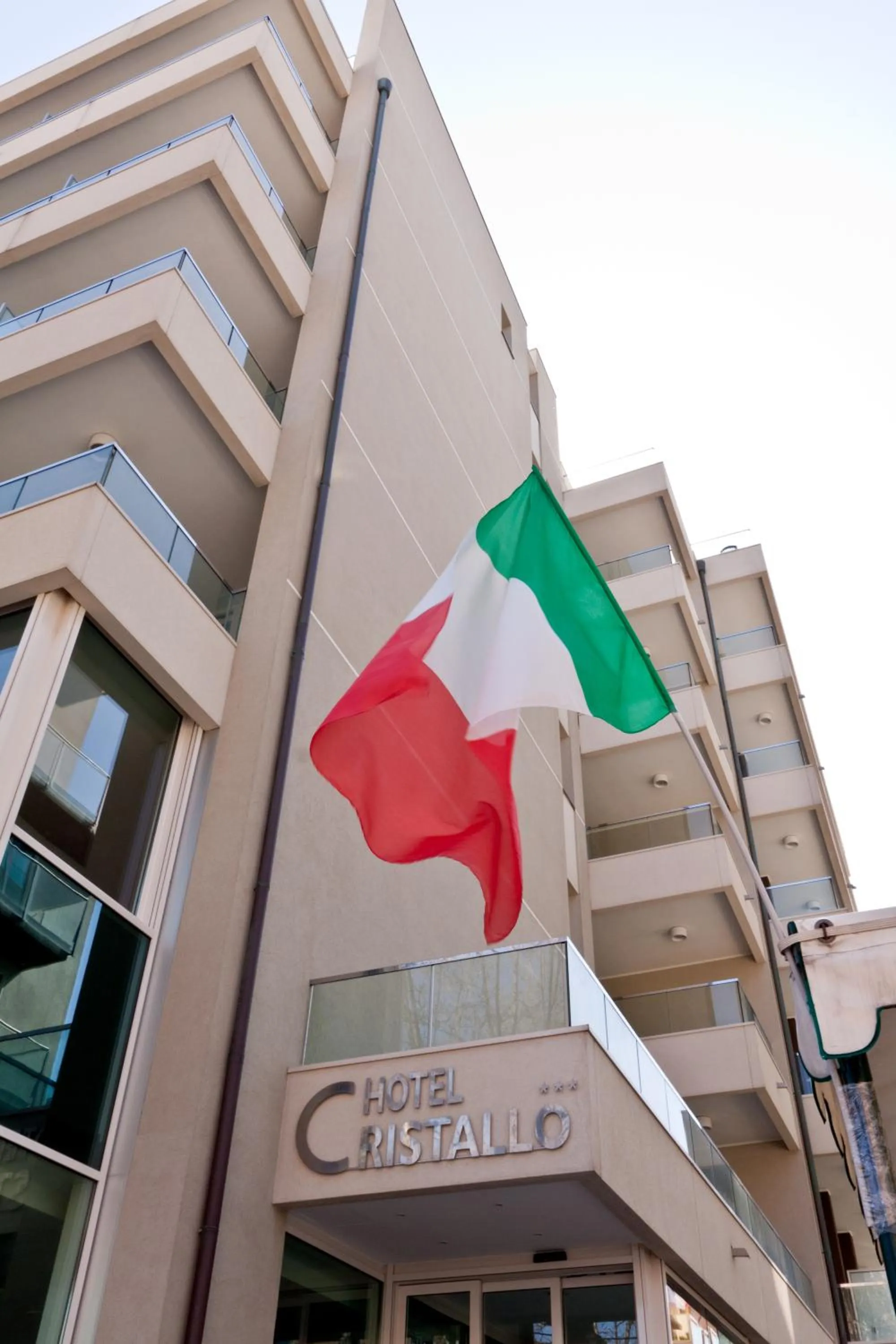 Facade/entrance in Hotel Cristallo