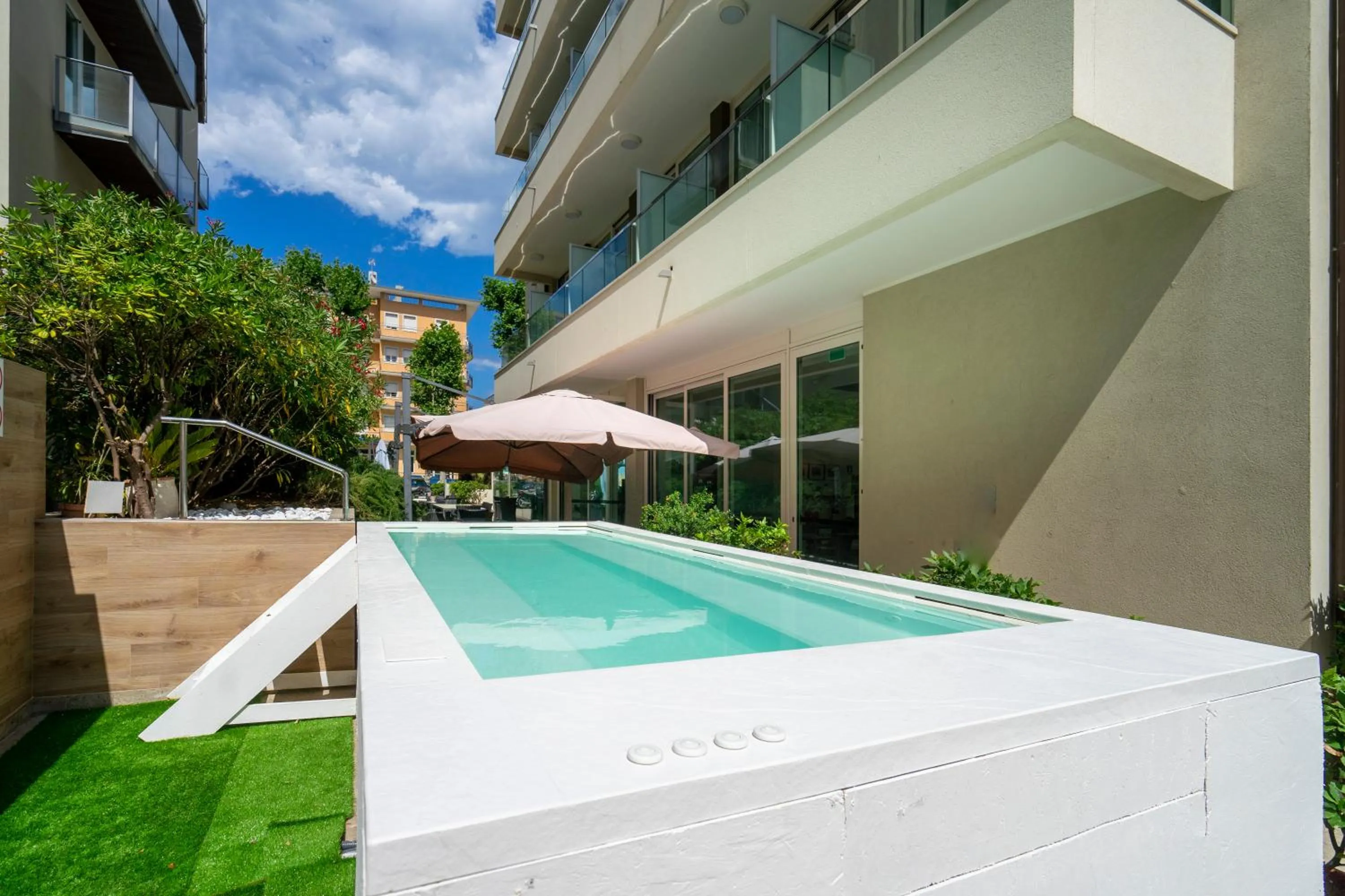 Hot Tub in Hotel Cristallo