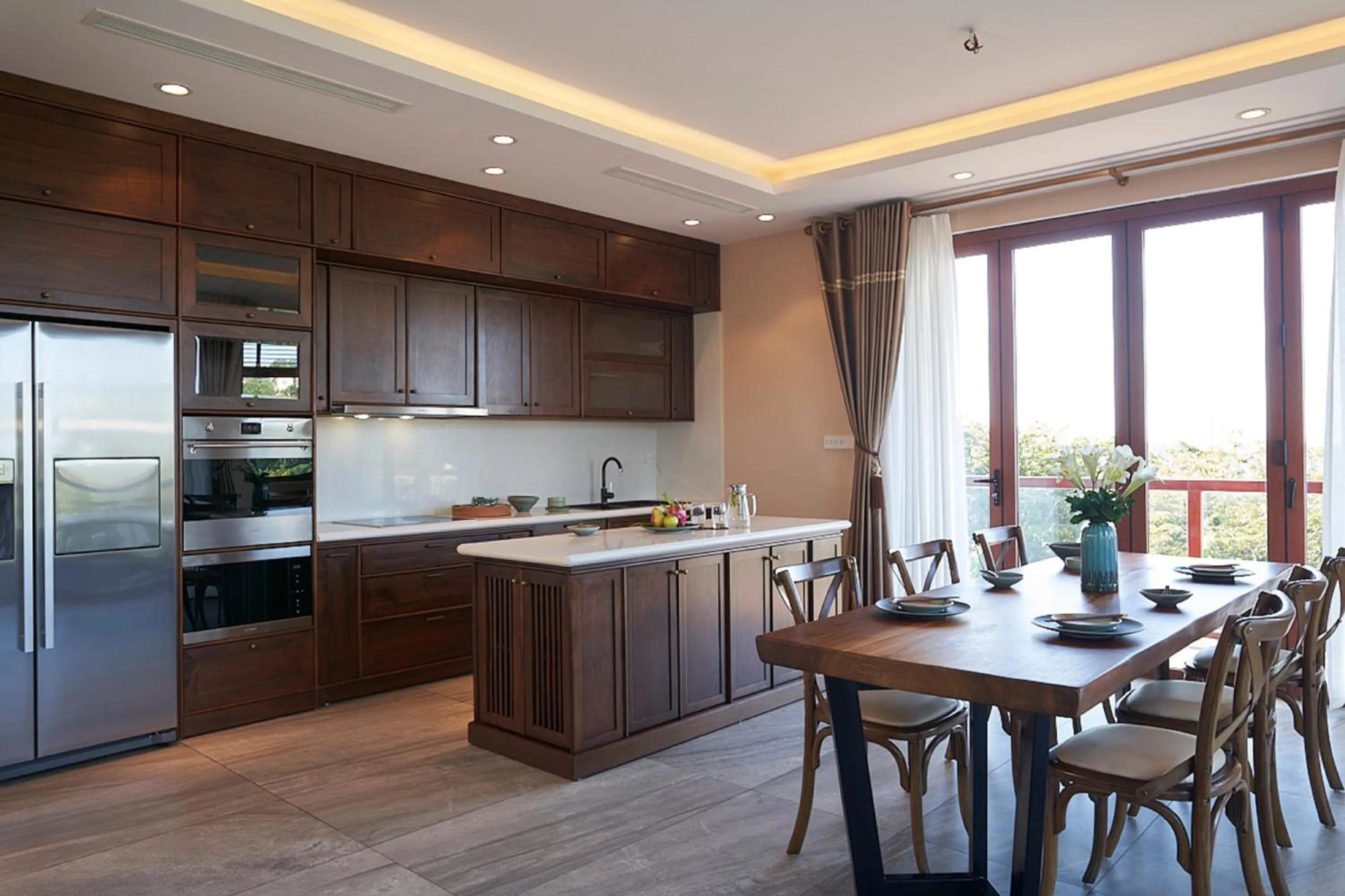 Kitchen or kitchenette in Senna Wellness Retreat