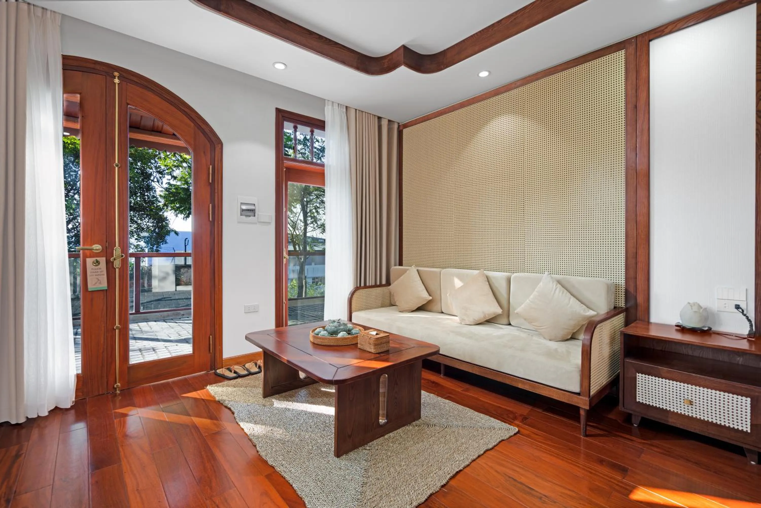 Seating area in Senna Wellness Retreat