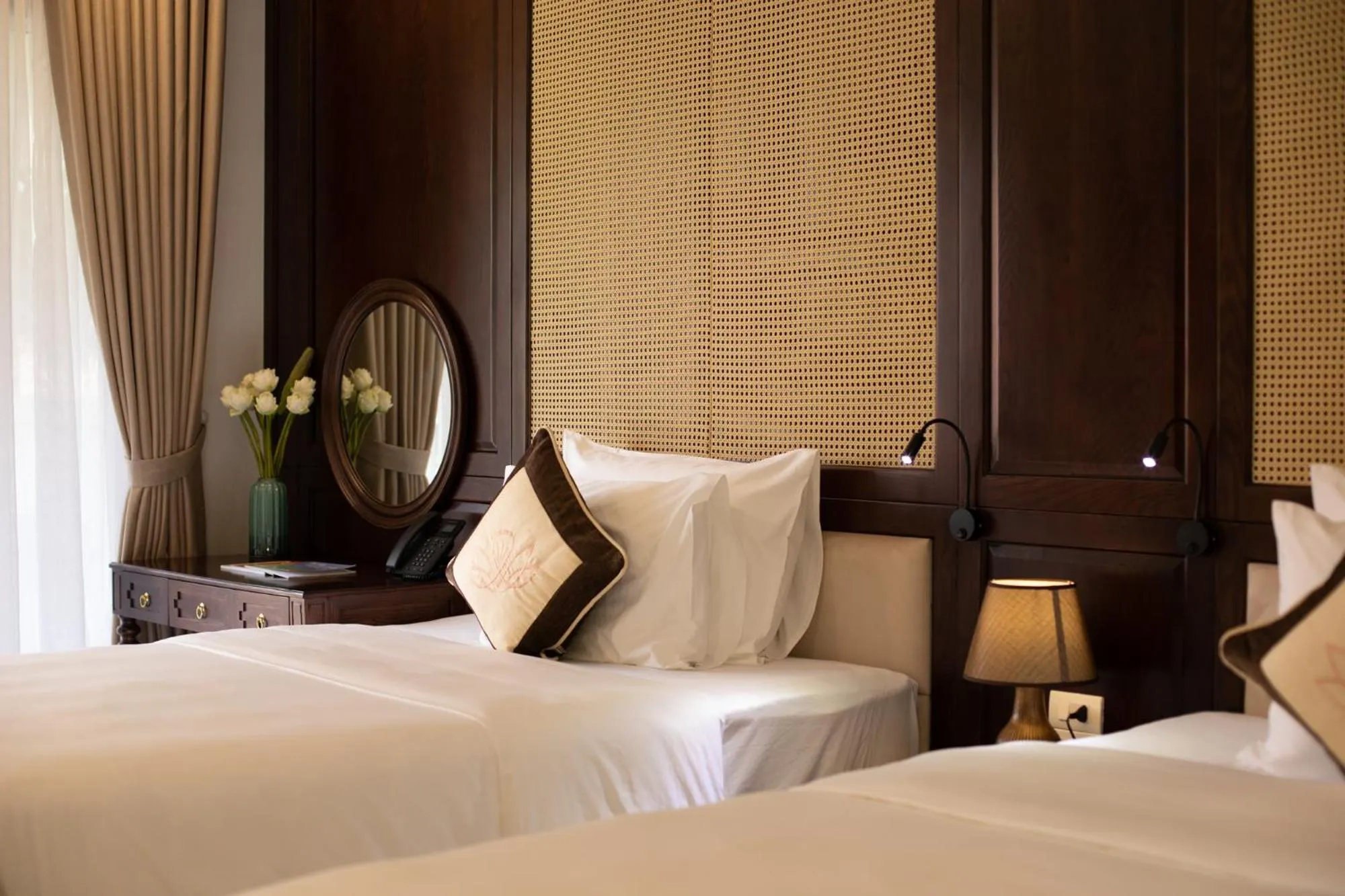 Bed in Senna Wellness Retreat