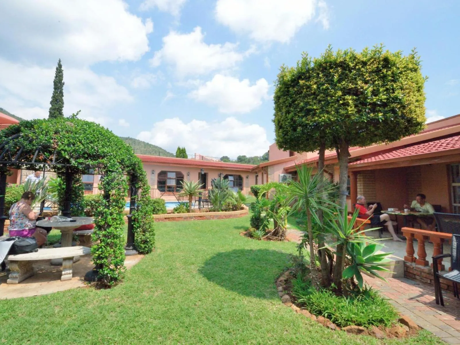 Garden in Valley View Guest House