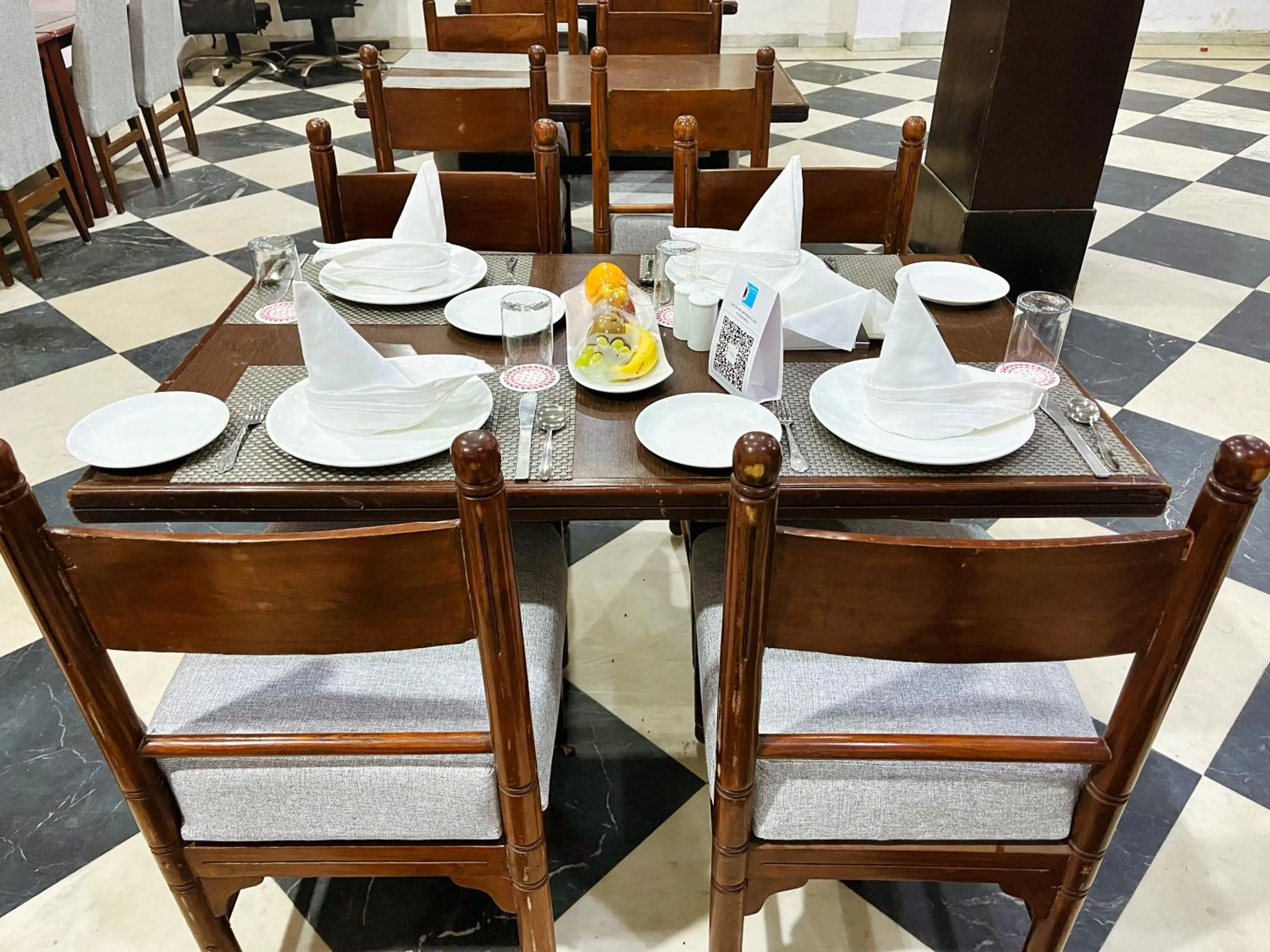 Dining area in The Orion Express