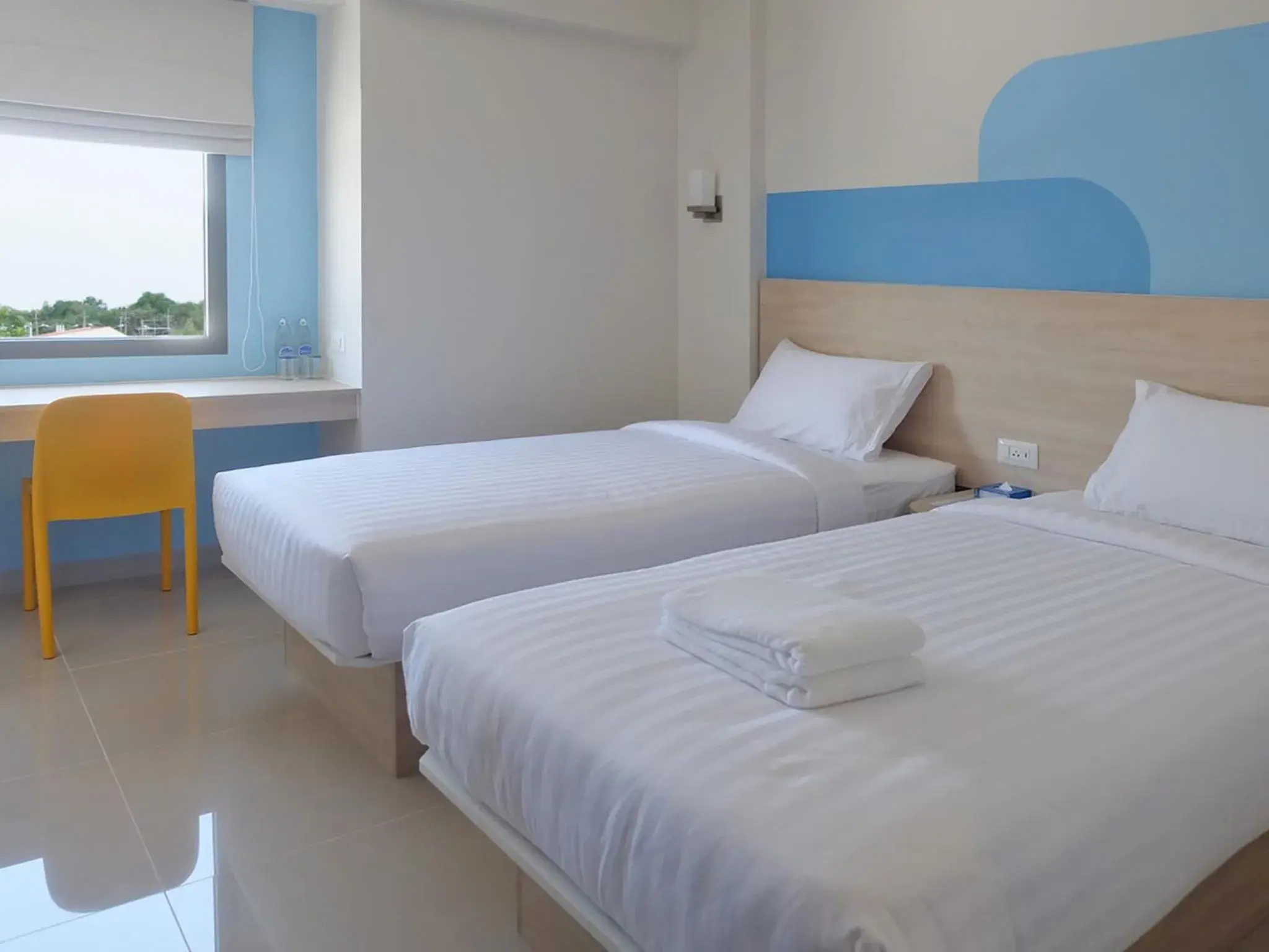 Standard Twin Room in HOP INN Nakhon Ratchasima City Center Standard Twin Room in HOP INN Nakhon Ratchasima City Center