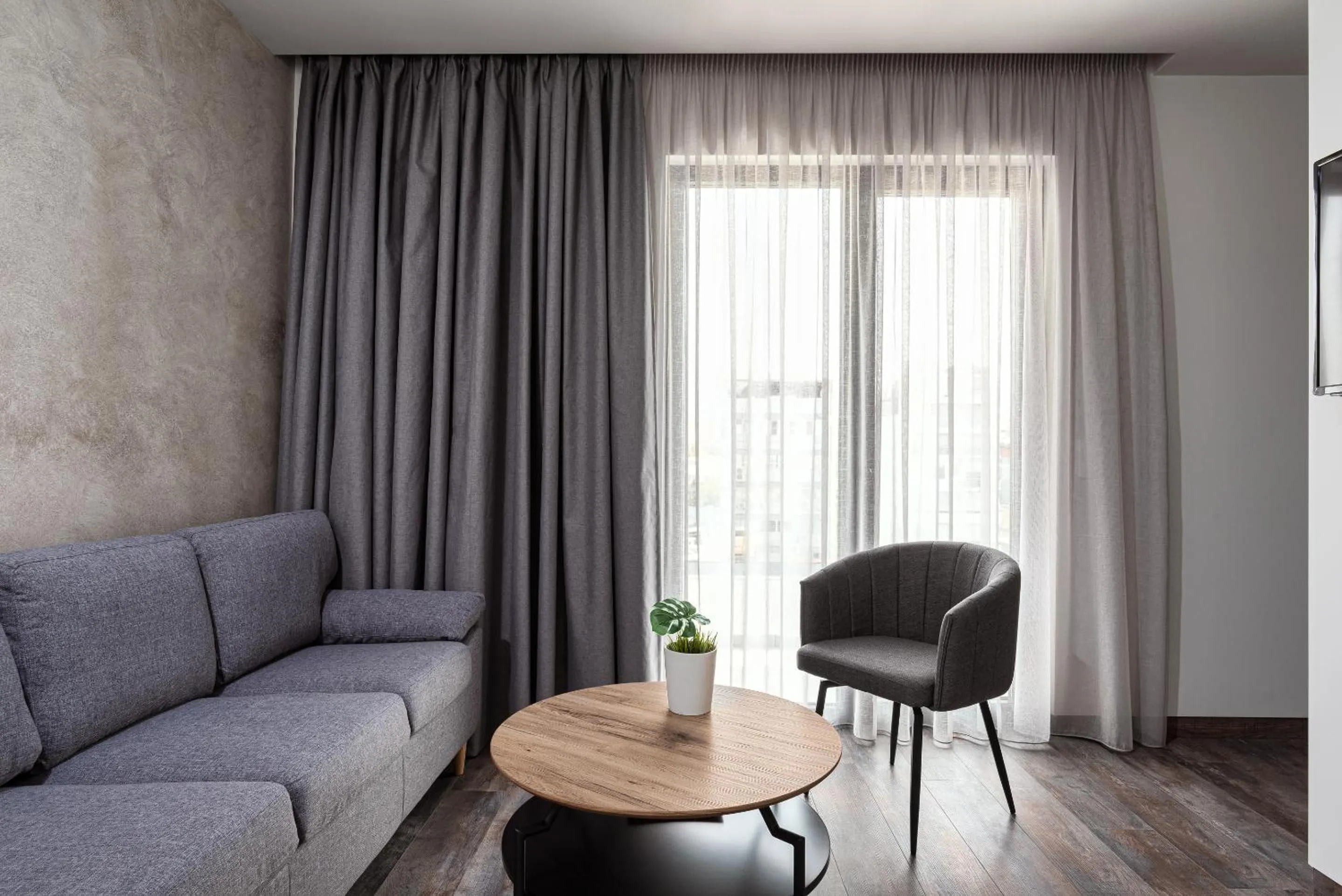 Living room in Athenian Spirit