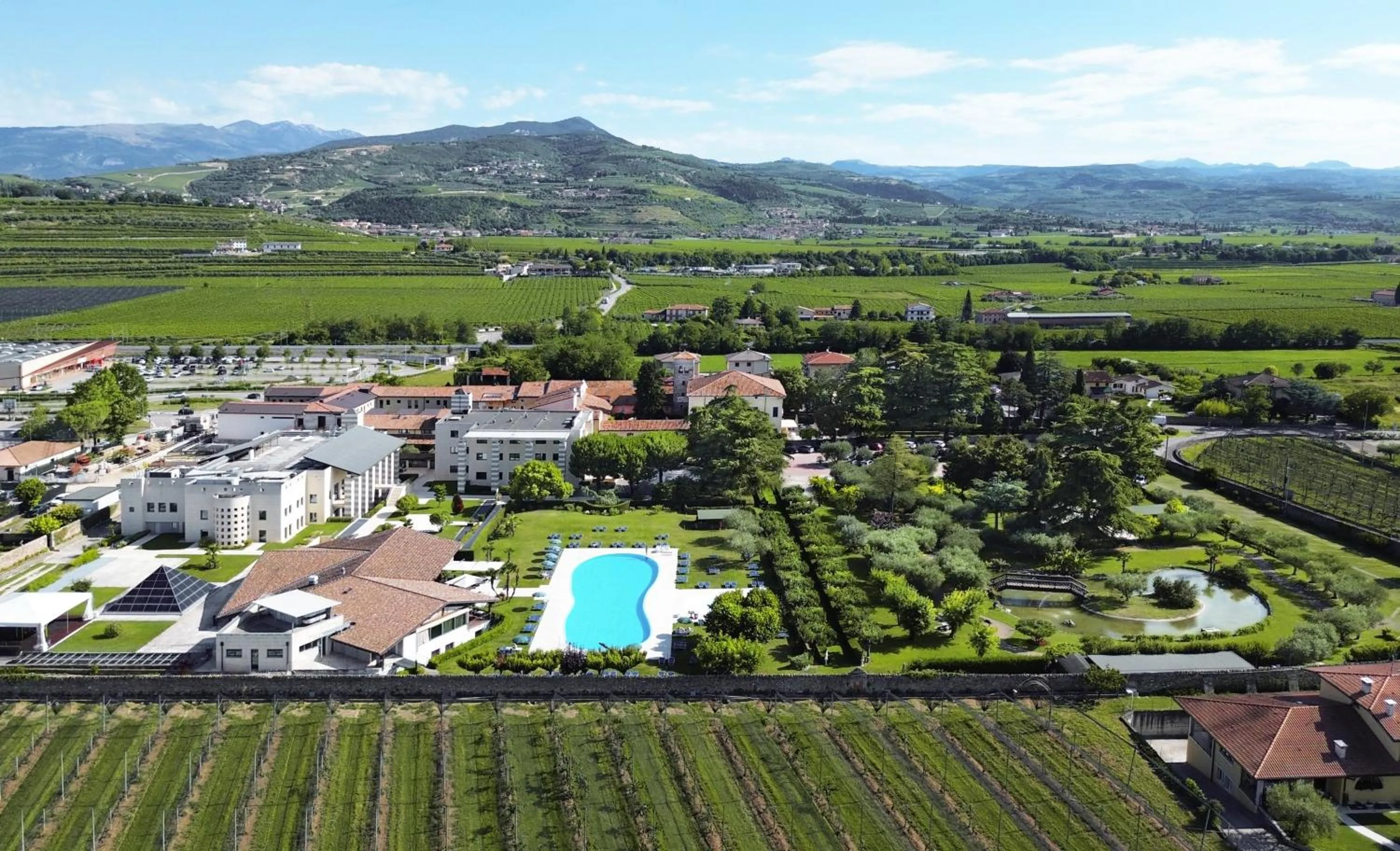 View (from property/room) in Villa Quaranta Tommasi Wine Hotel & SPA