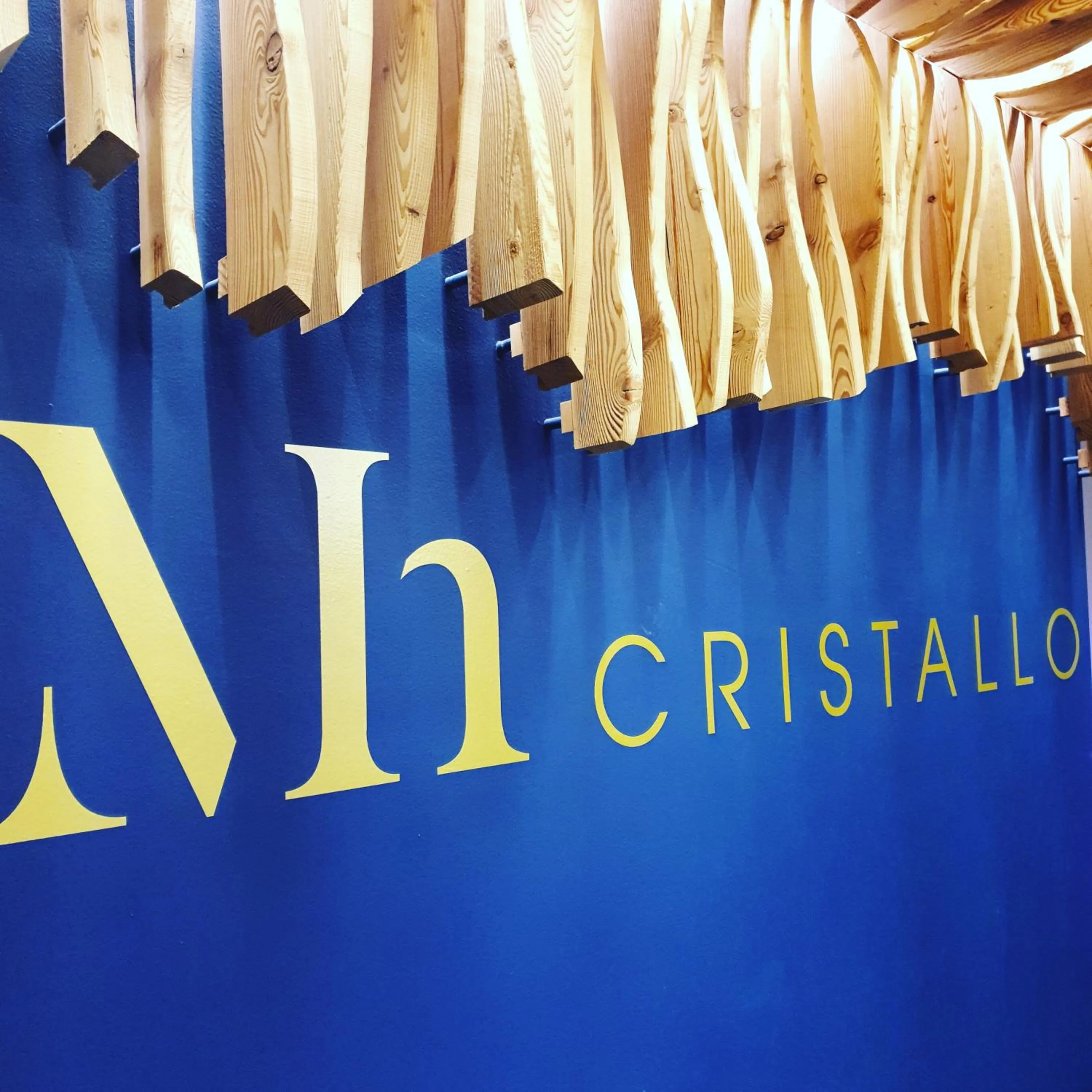 Logo/Certificate/Sign in Hotel Cristallo