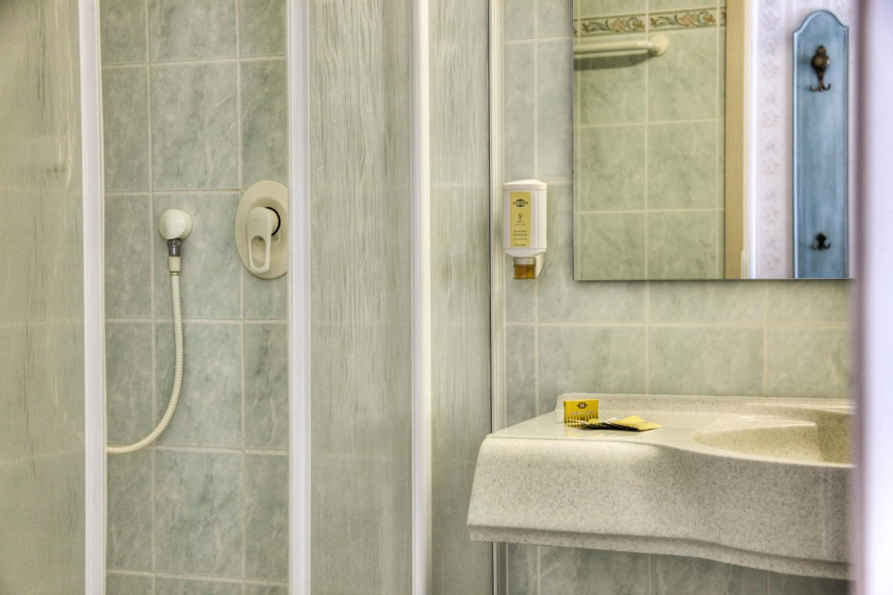 Shower in Hotel am Markt Altentreptow