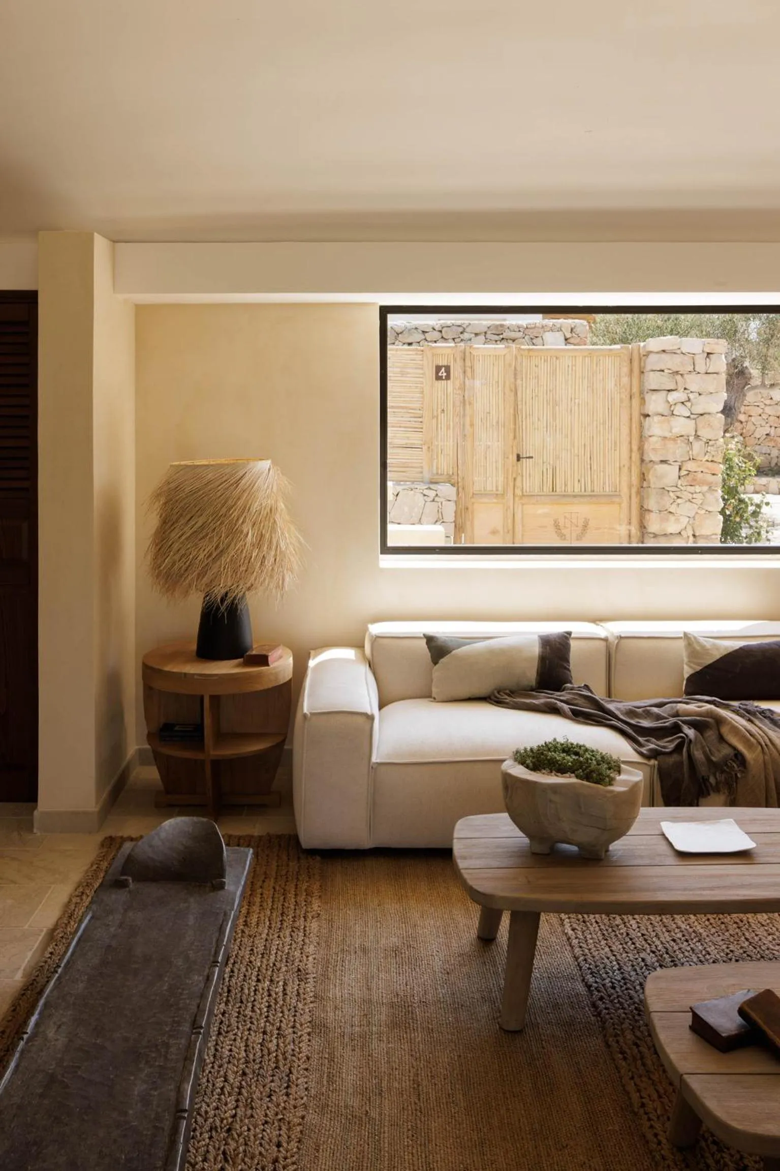 Living room in Tenuta Negroamaro