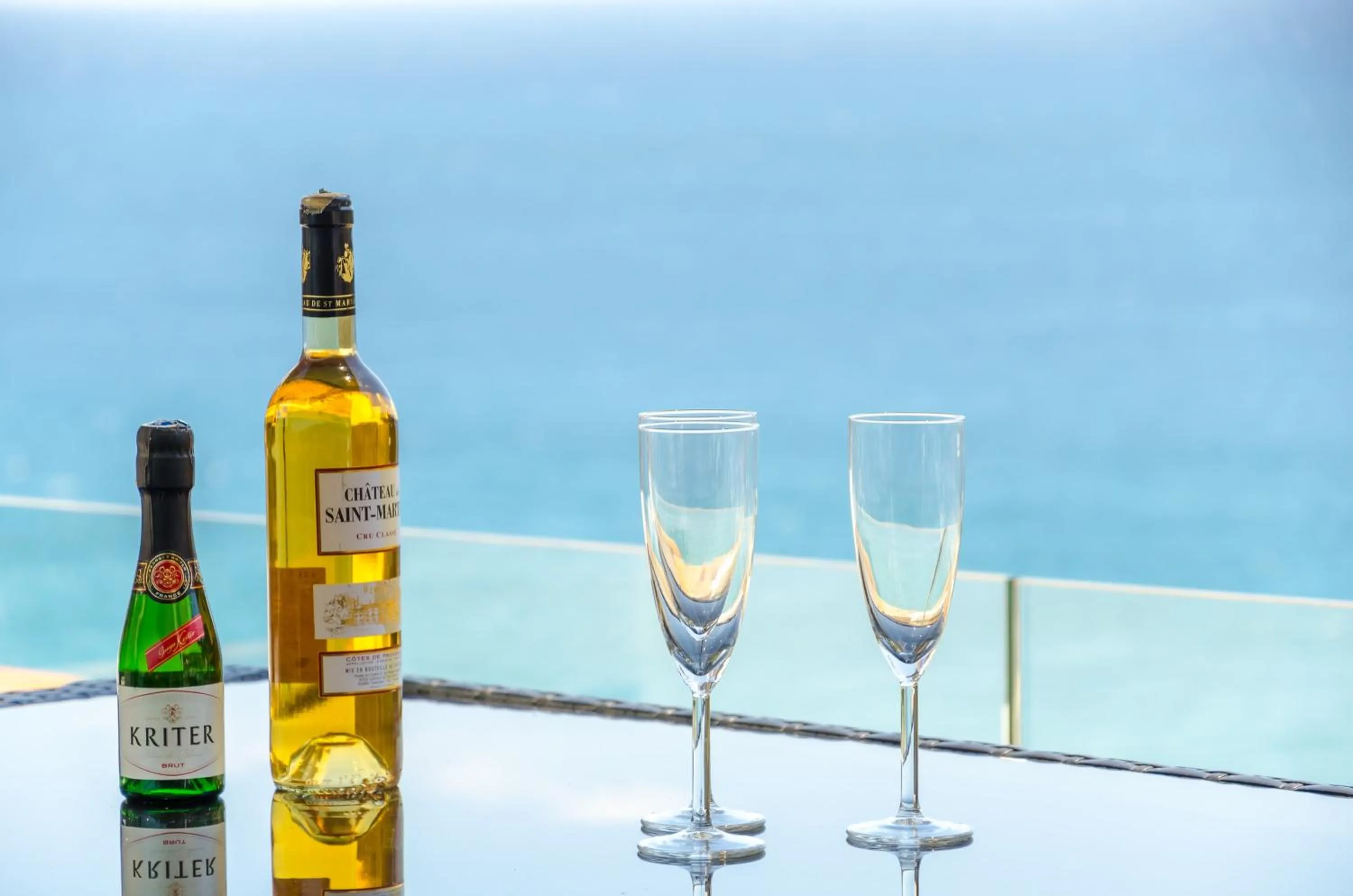 Bird's eye view in Seaside villa in Lloret de Mar with garden and pool view