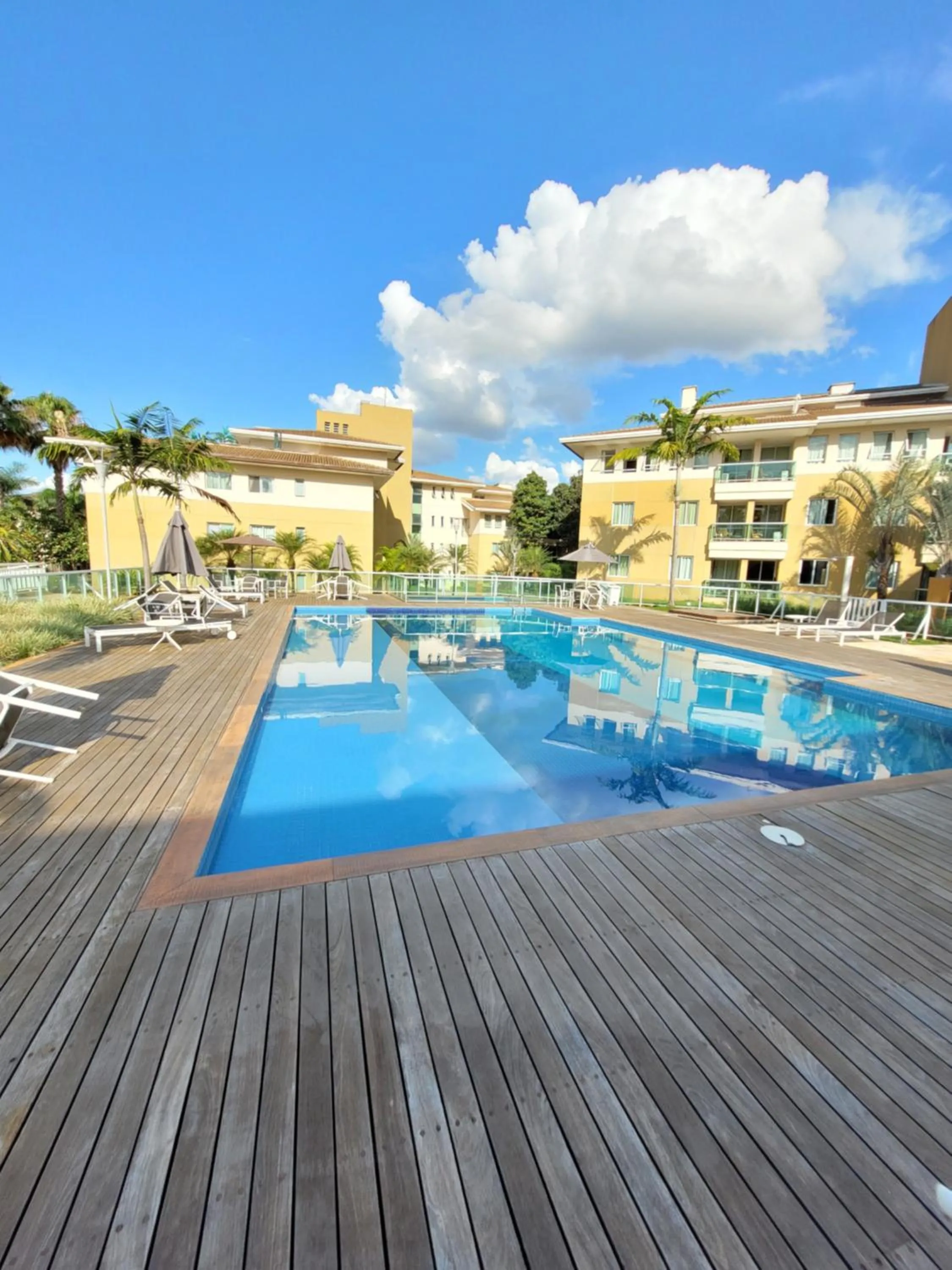 Swimming pool in The Sun Resort By Rei dos Flats