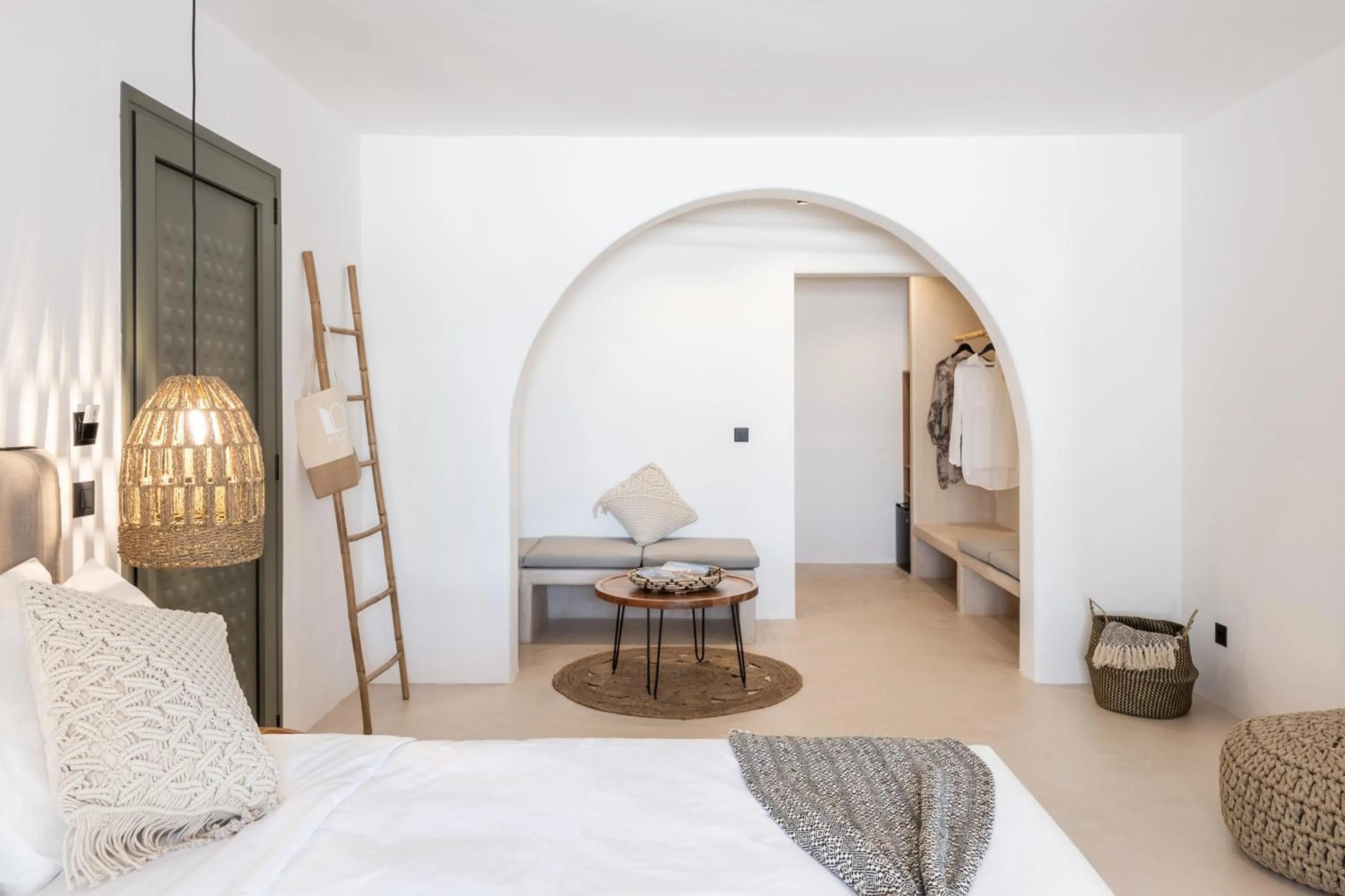 Photo of the whole room, Bed in PAREA Paros - Adults Only