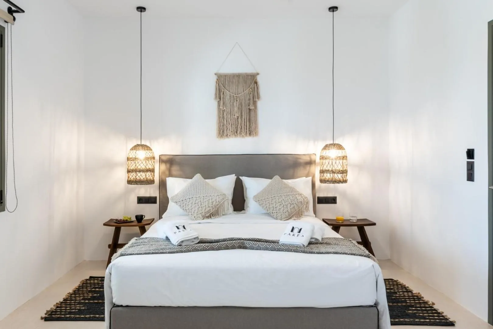 Bed in PAREA Paros - Adults Only