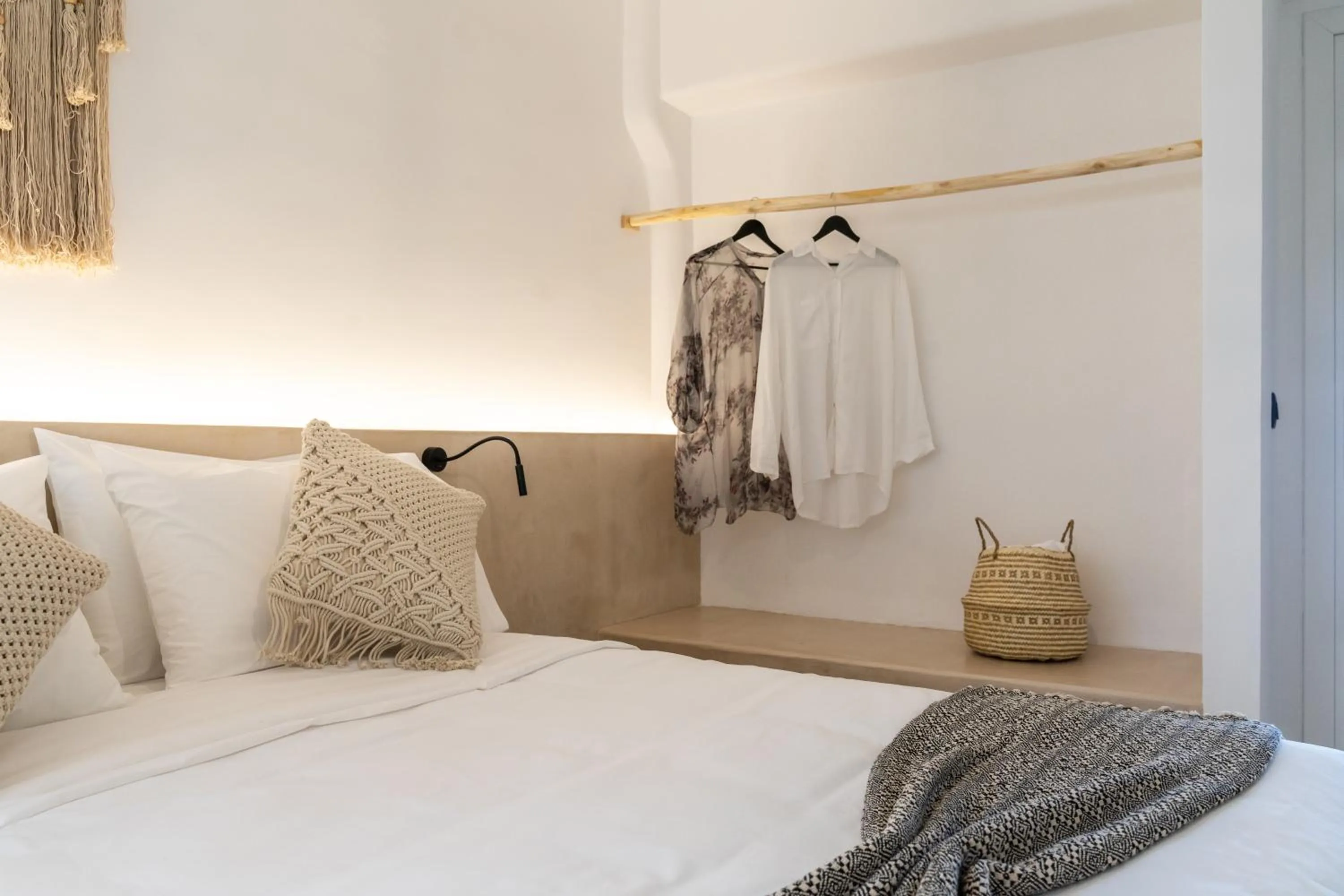 Bed in PAREA Paros - Adults Only