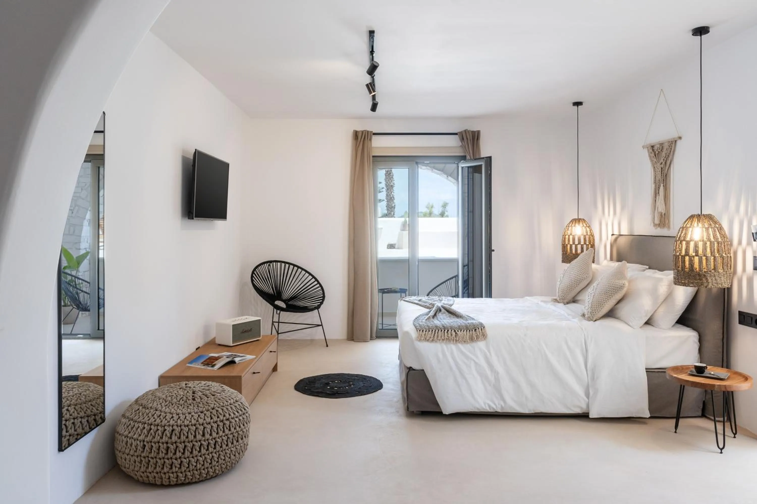 Photo of the whole room, Bed in PAREA Paros - Adults Only