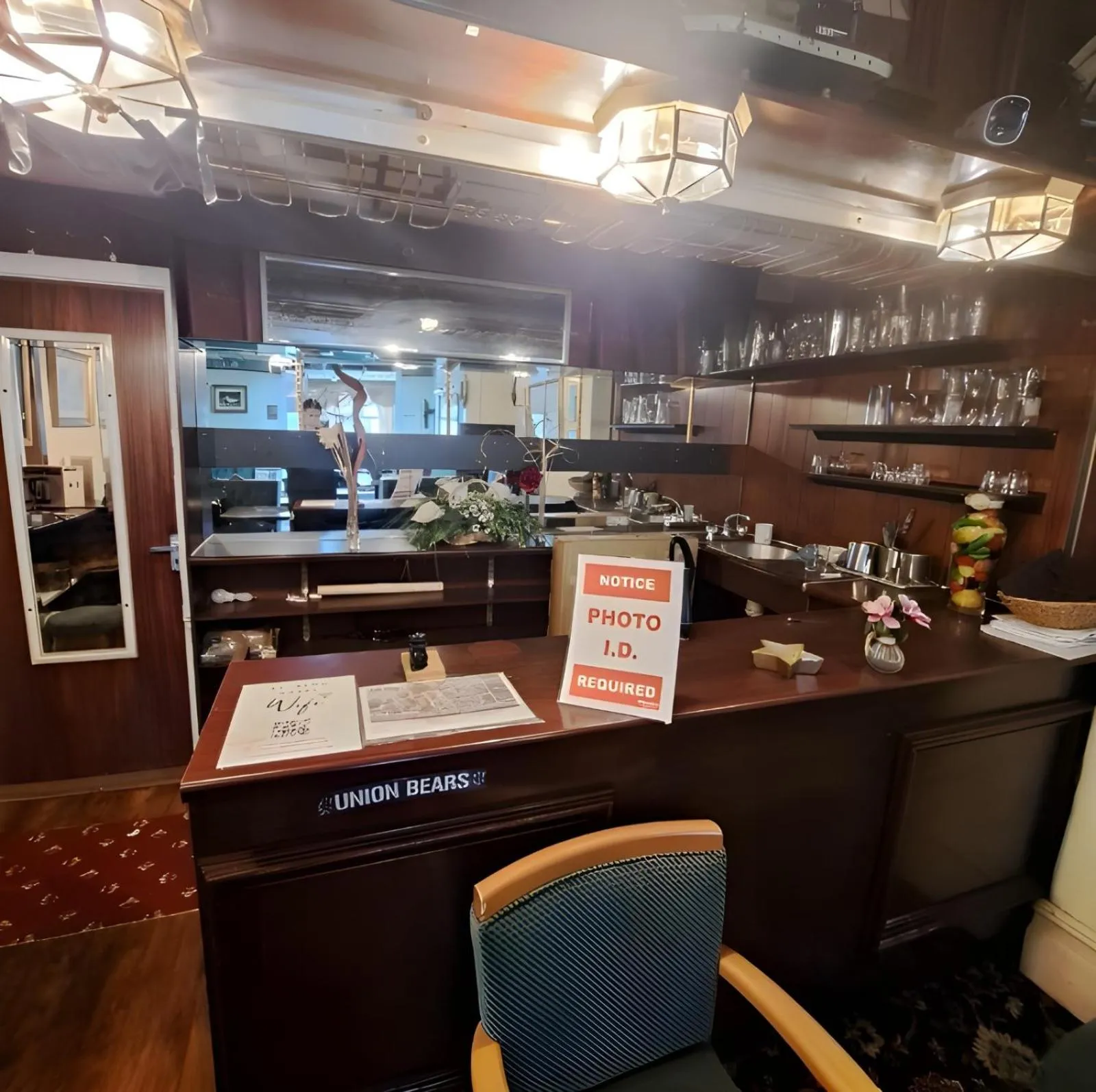 Lobby or reception in St Elmo Hotel