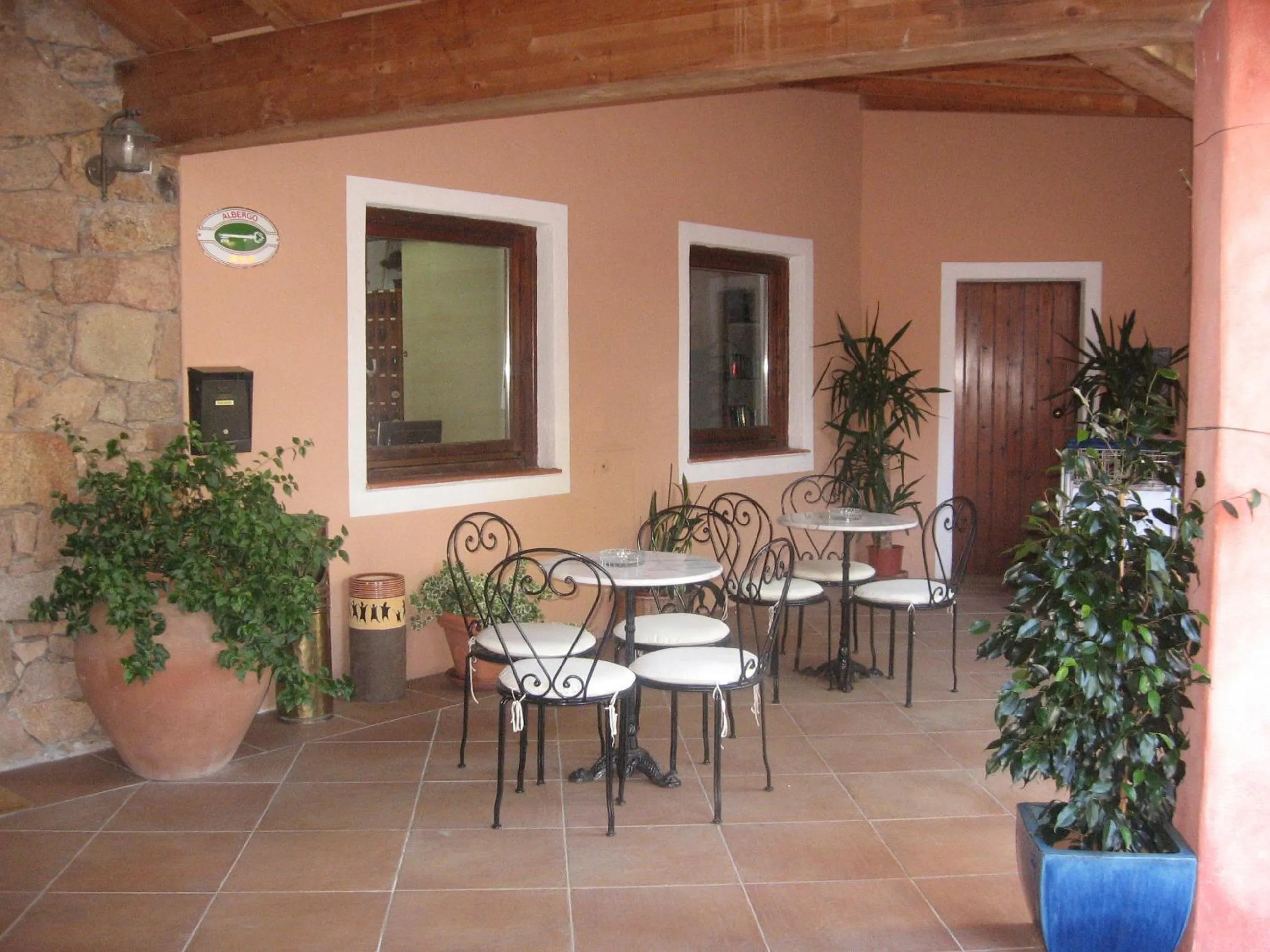Patio in Hotel Valdiola