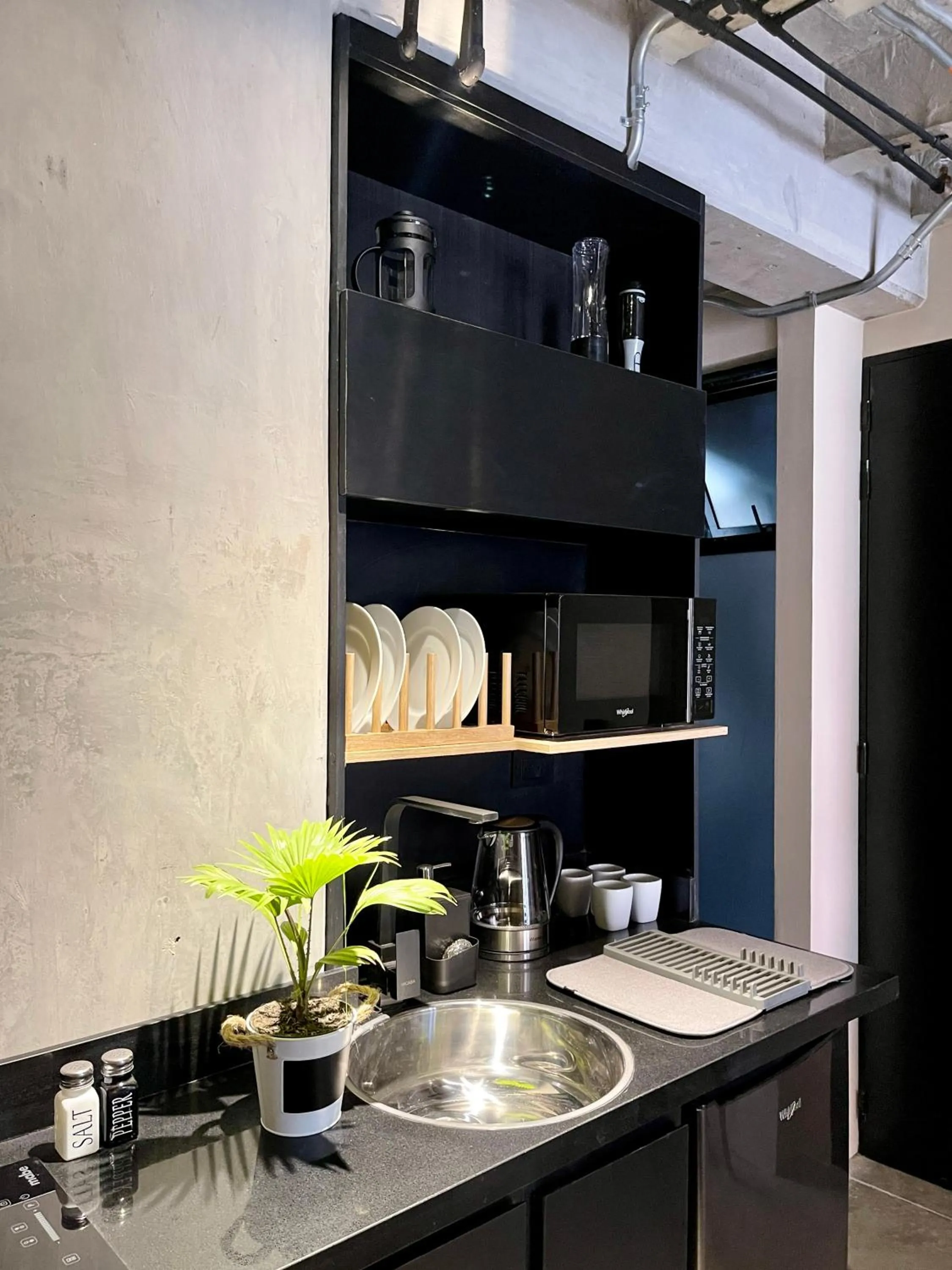 kitchen in Beminimal Hotel