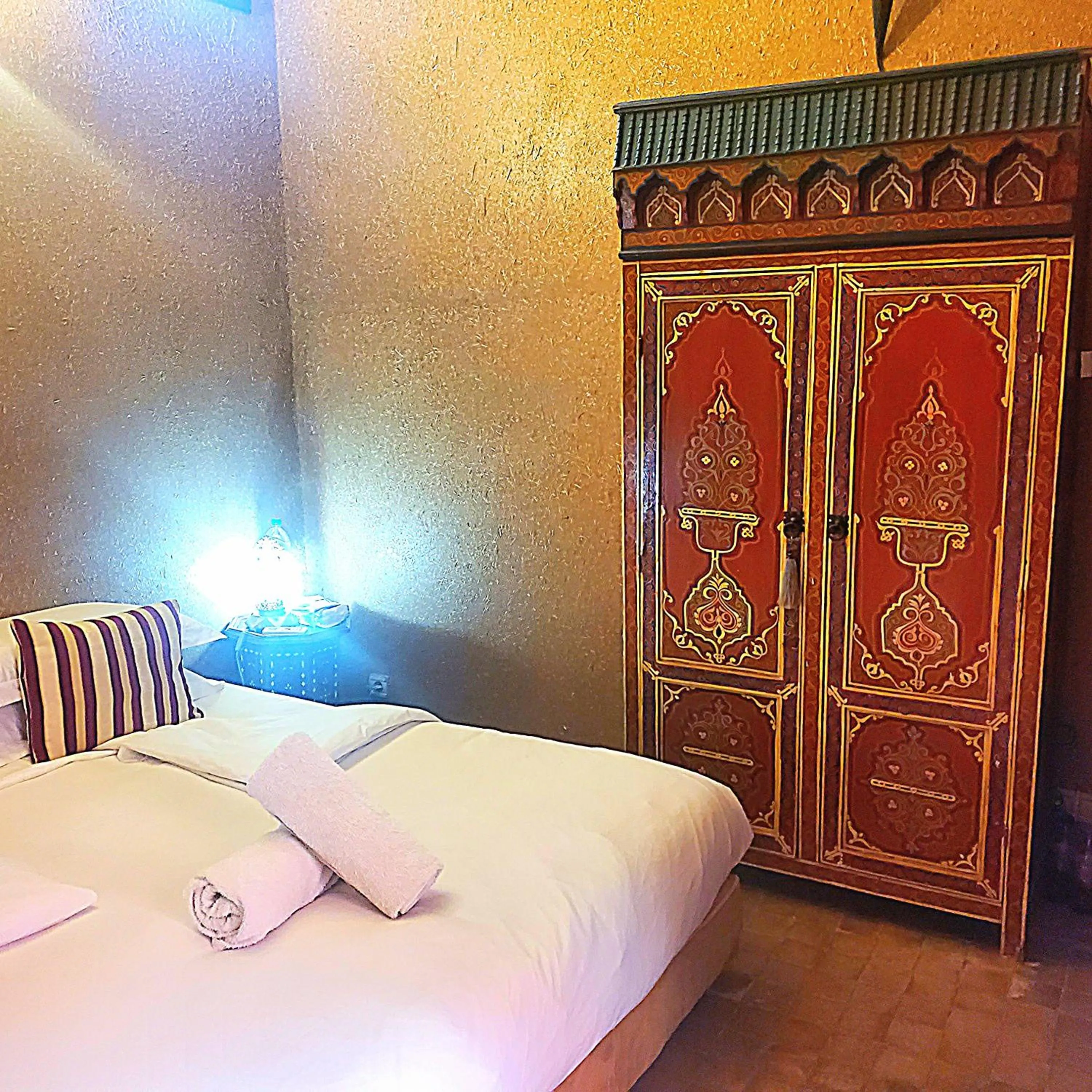 Photo of the whole room, Bed in Riad Rêve d Antan , Real Dream