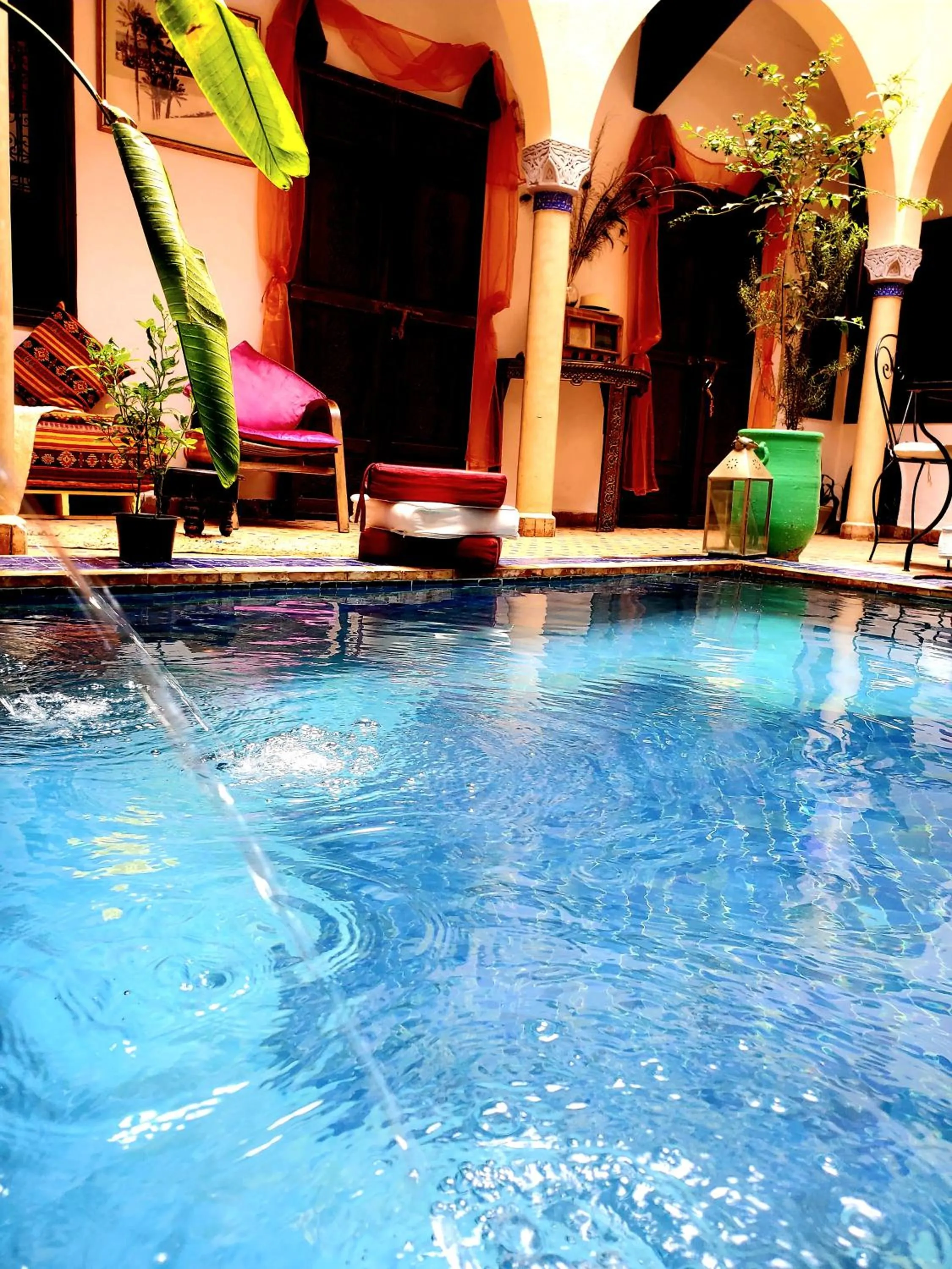 Pool view in Riad Rêve d Antan , Real Dream