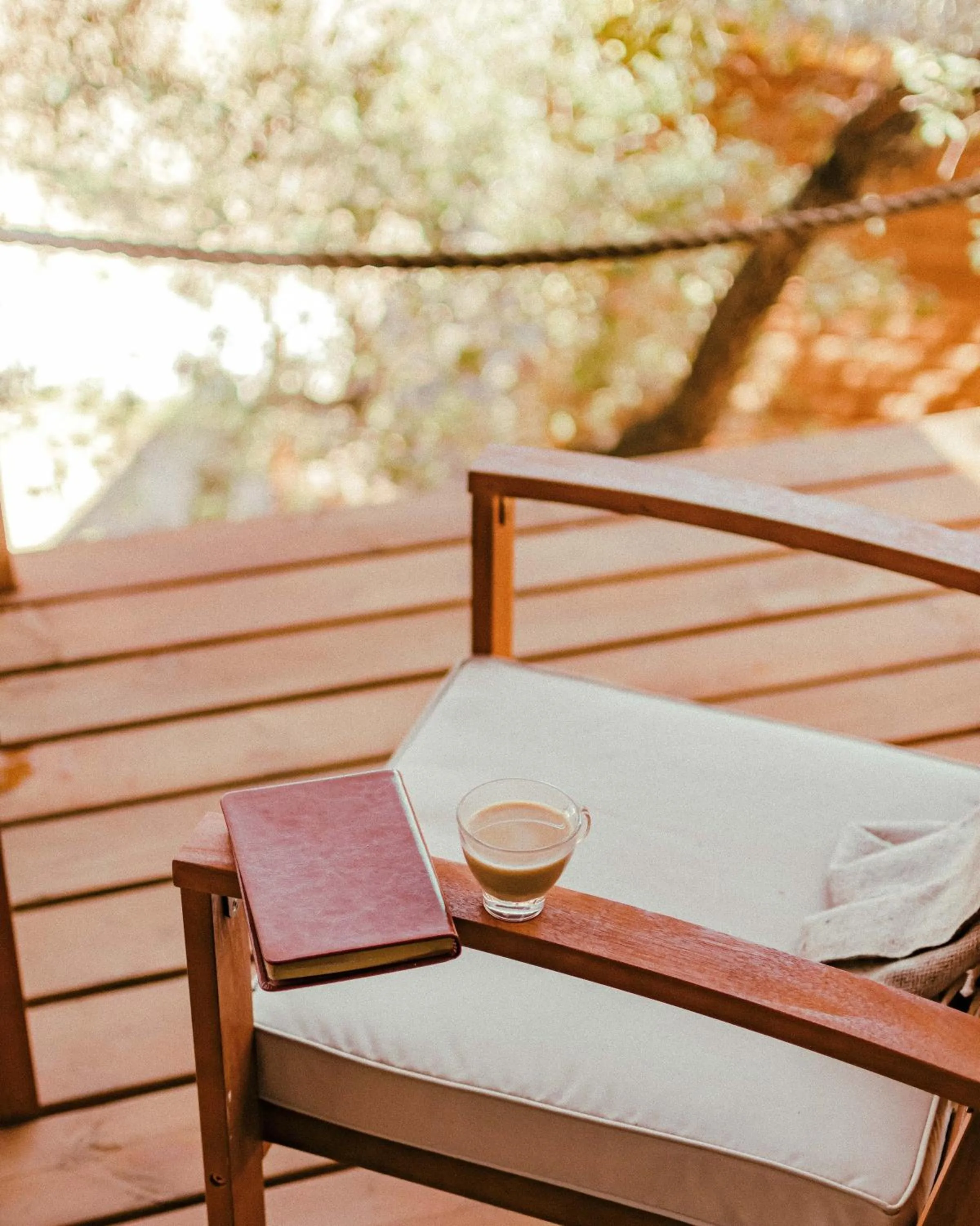 Balcony/Terrace in Boskenvid Hotel - Romantic Treehouses & Skypool