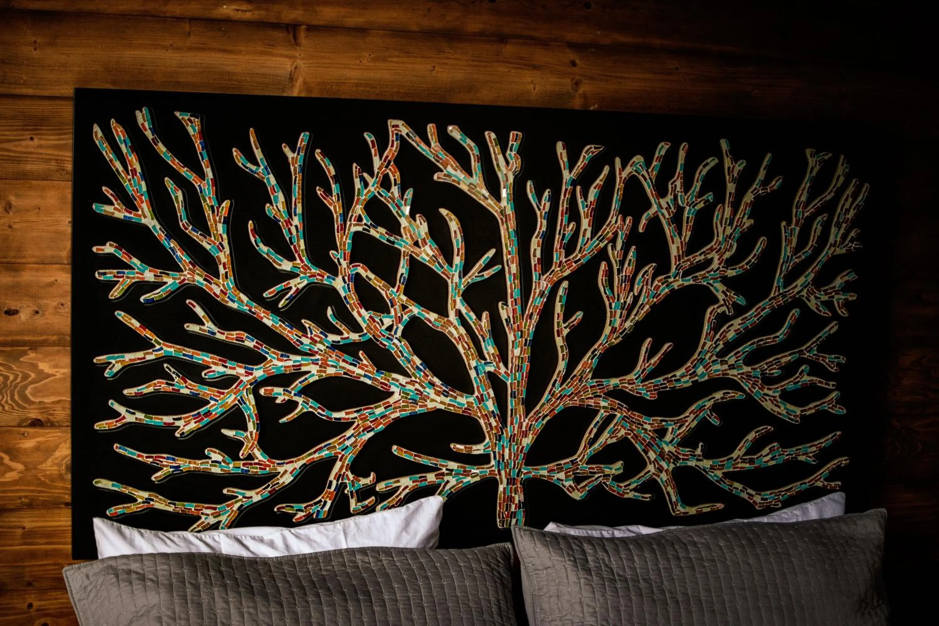 Decorative detail in Boskenvid Hotel - Romantic Treehouses & Skypool