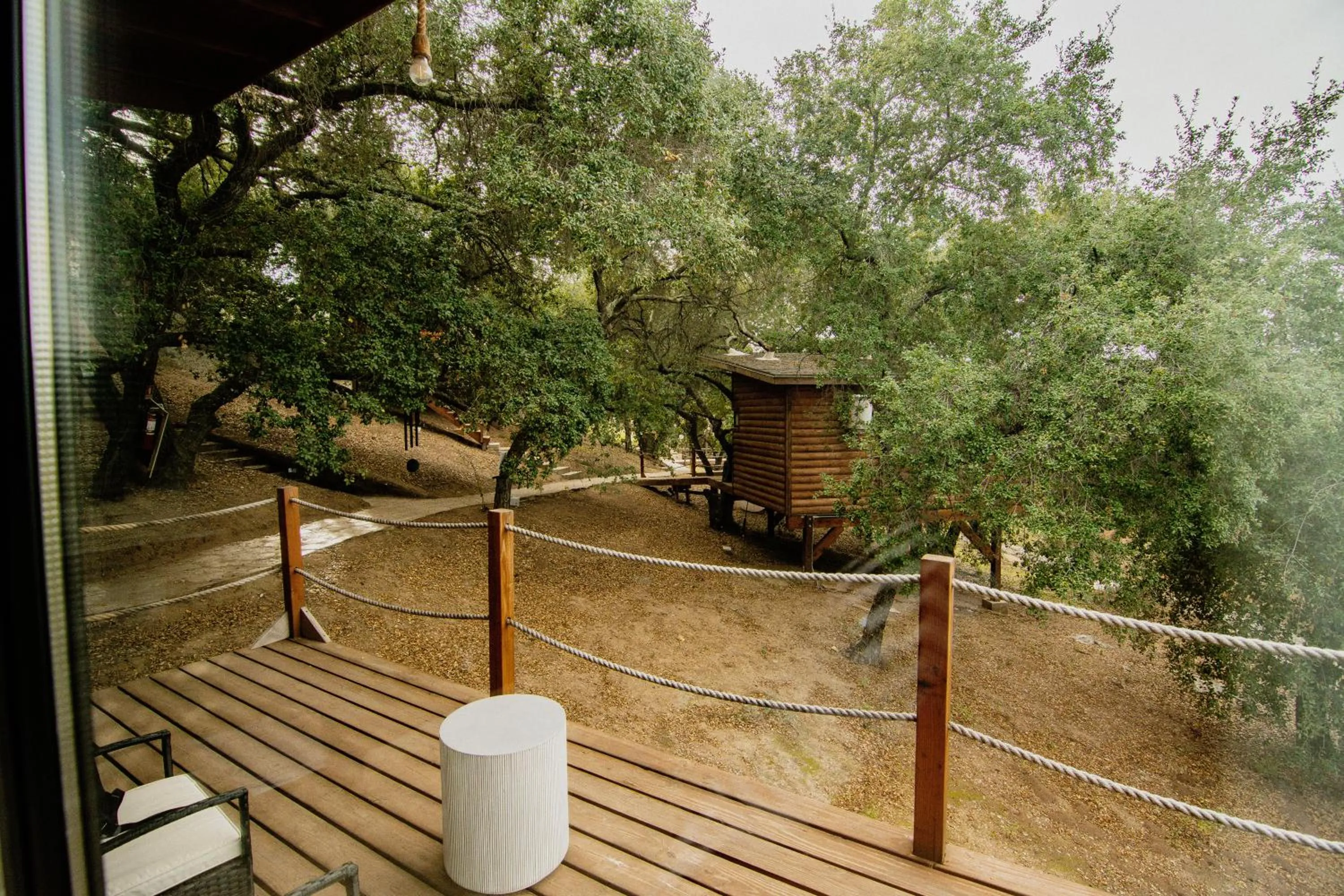 Balcony/Terrace in Boskenvid Hotel - Romantic Treehouses & Skypool